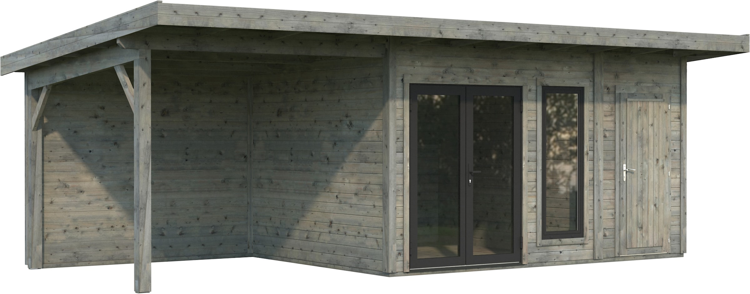 Palmako Gartenhaus »Aurelia 12,4+7,9 m²«
