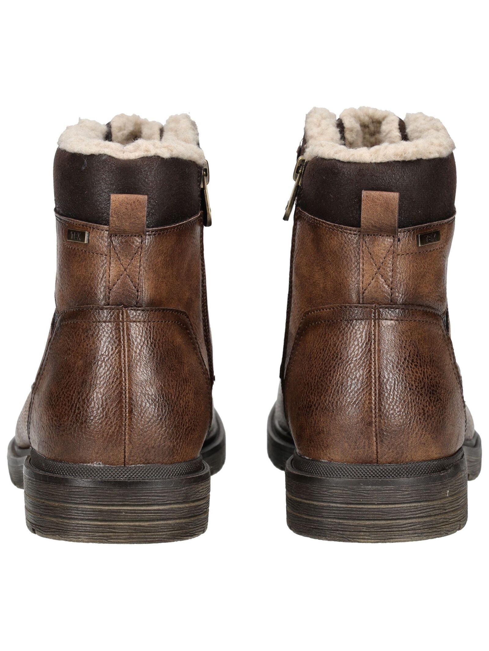 TOM TAILOR Schnürstiefelette »Tom Tailor Stiefelette Lederimitat«