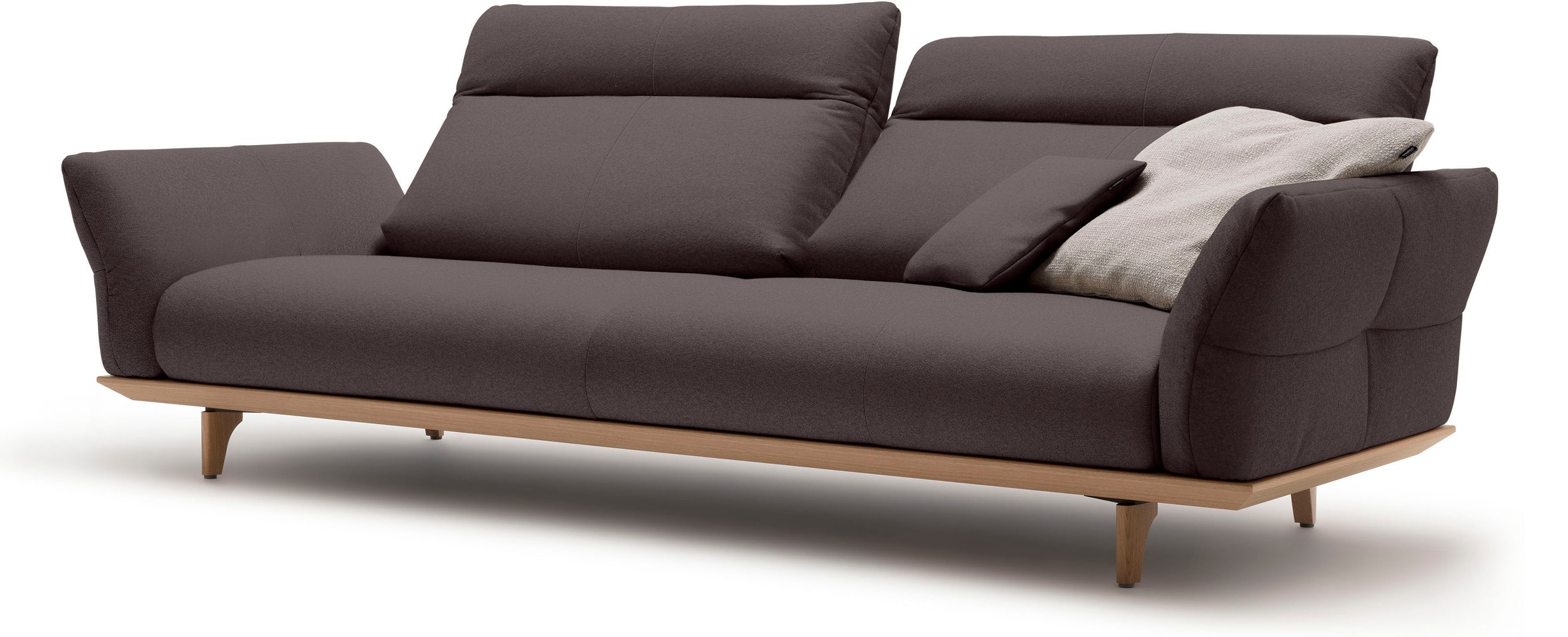 Thumbnail - Creation BY ROLF BENZ 4-Sitzer "CR.460 Designsofa mit erstklassigem Sitzkomfort" Sockel in Eiche, Füße Eiche natur, Brei...