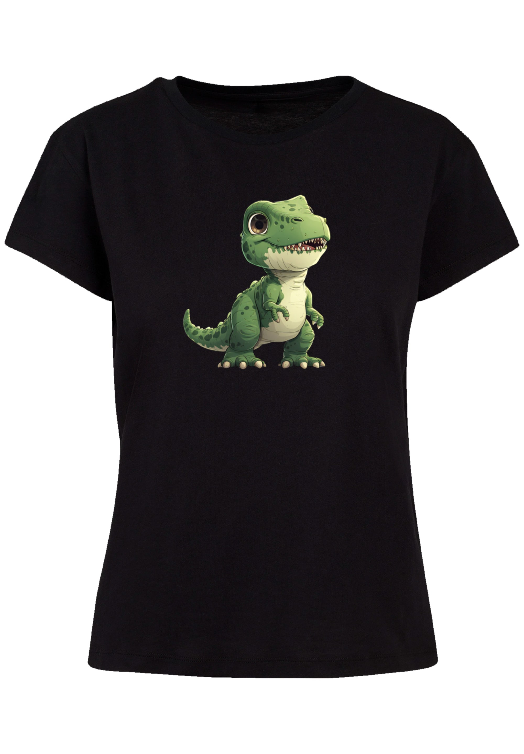 F4NT4STIC T-Shirt »Süßer grüner Dino«, Premium Qualität