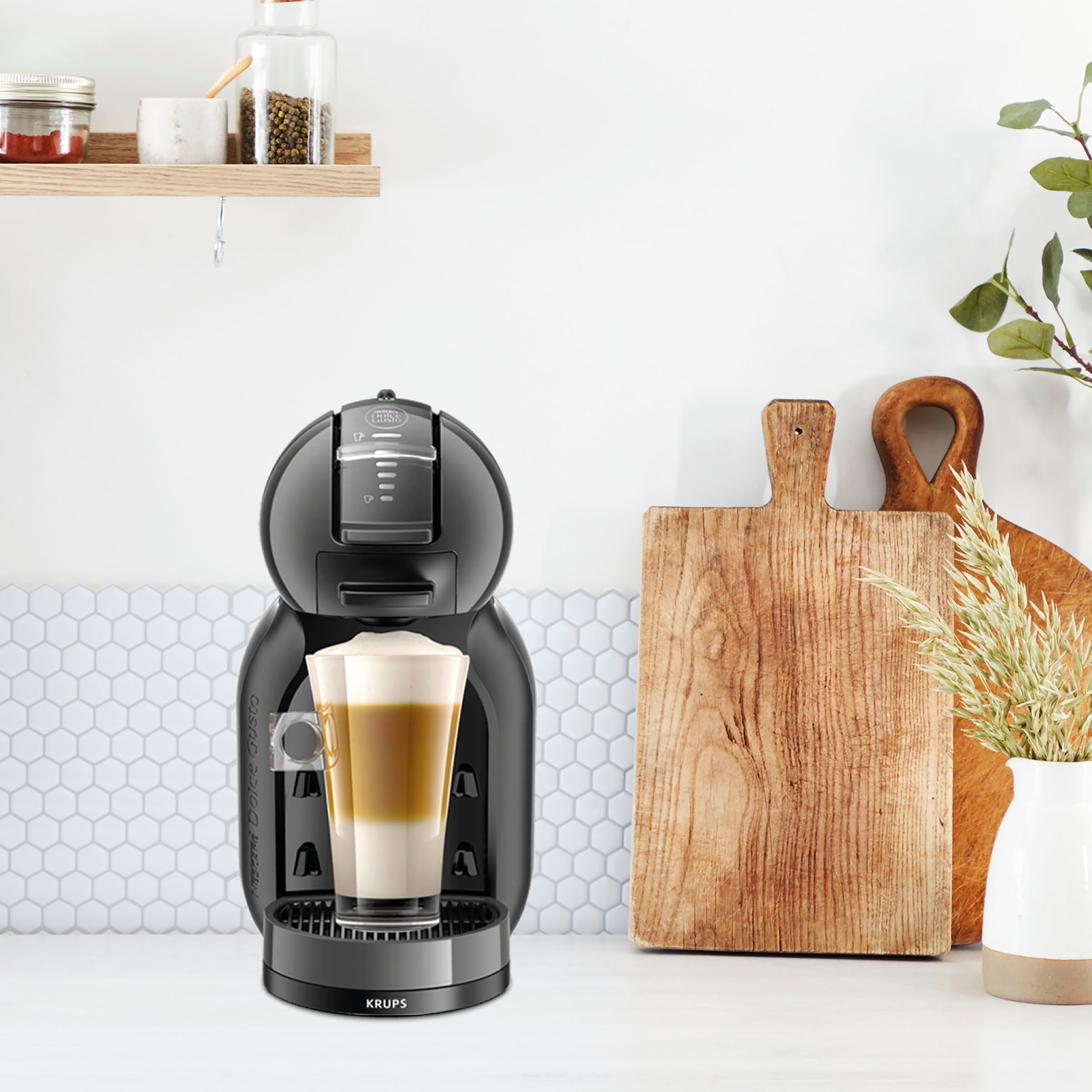 NESCAFÉ® Dolce Gusto® Kapselmaschine »KP1238 Mini Me«, samtige Crema, Play & Select-Funktion, automatische Abschaltung