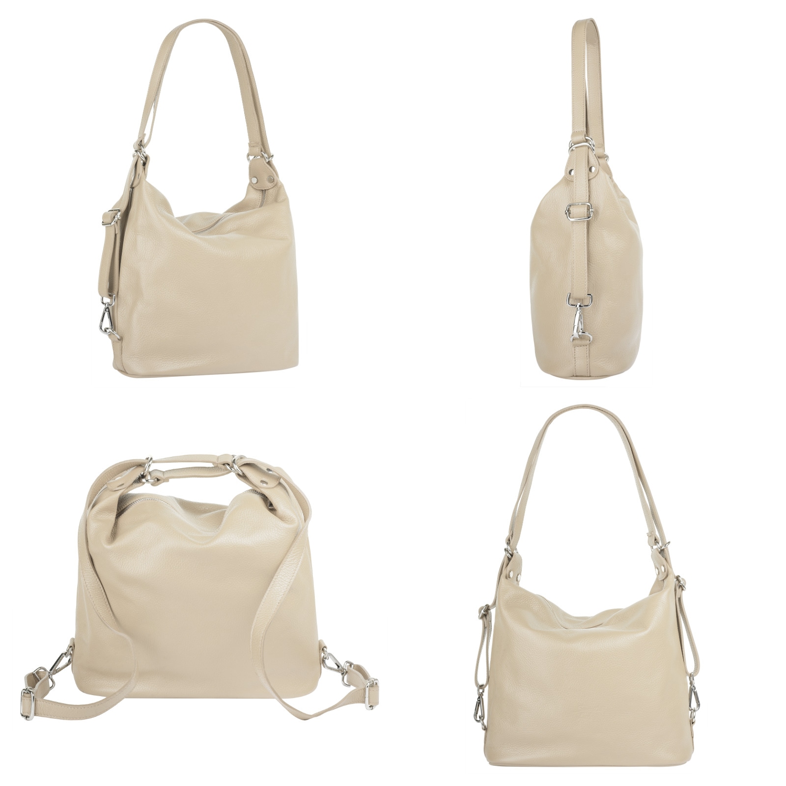 Samantha Look Shopper, echt Leder, Made in Italy