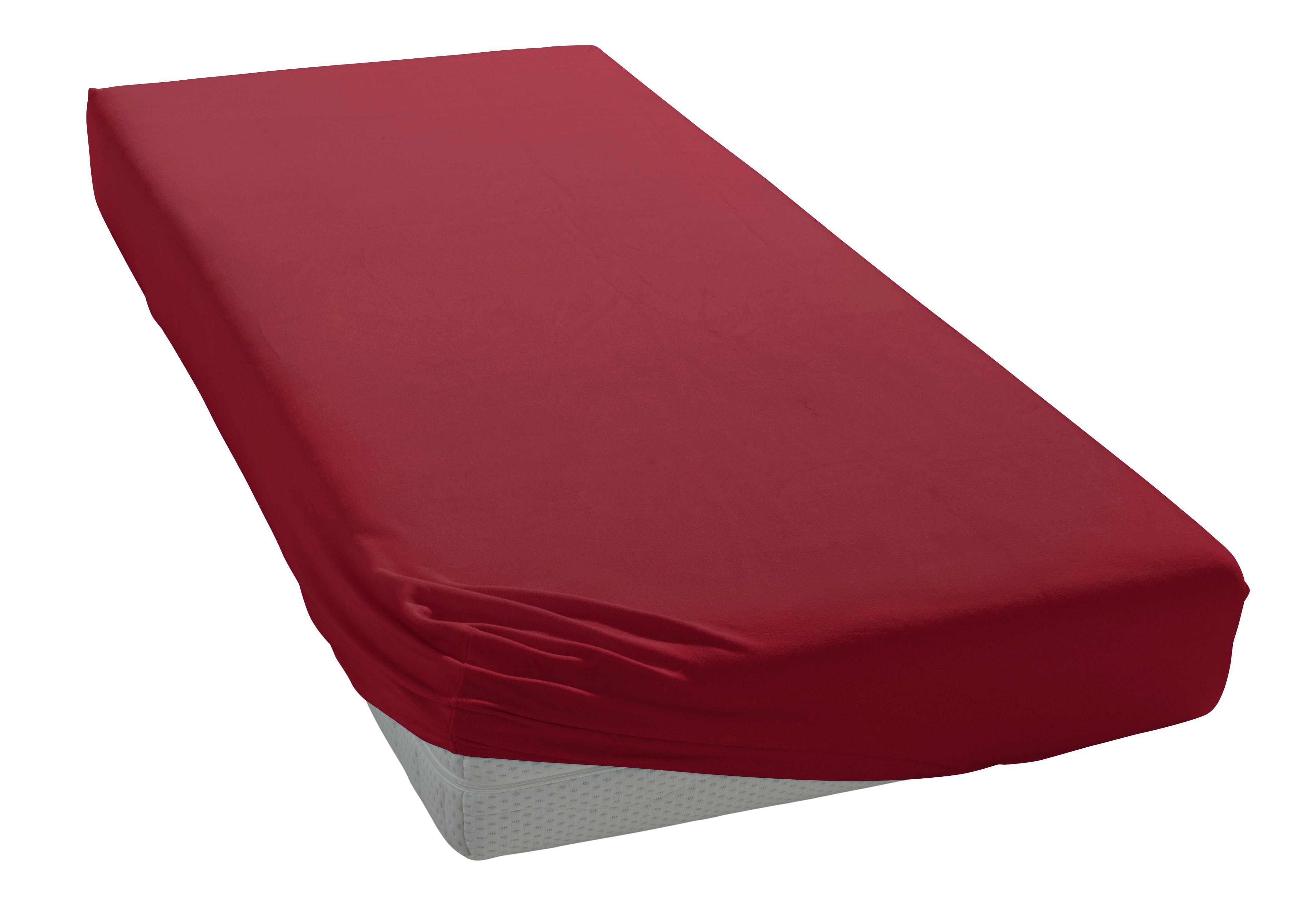 bellana Spannbettlaken "bellana Aqua mit Elasthan, 160 g/m²" Spannbetttuch für Matratzen bis 35cm Höhe, bügelfrei, faltenfrei
