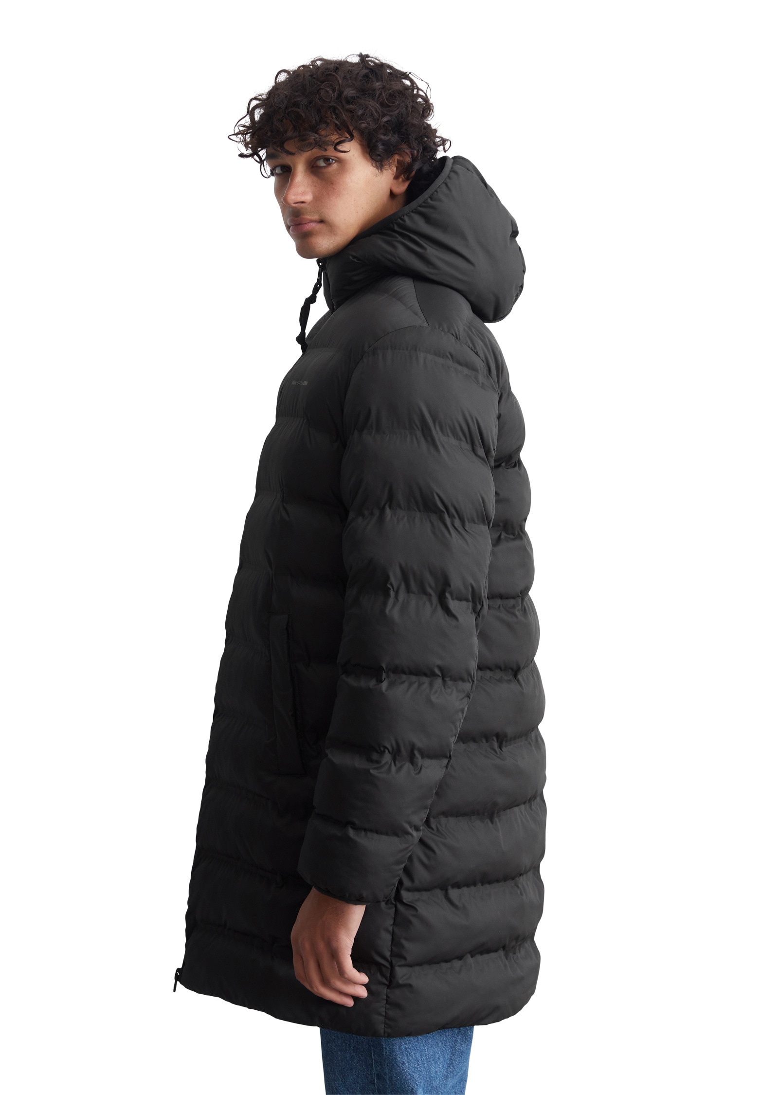Marc O'Polo DENIM Steppmantel »aus recyceltem Polyester«