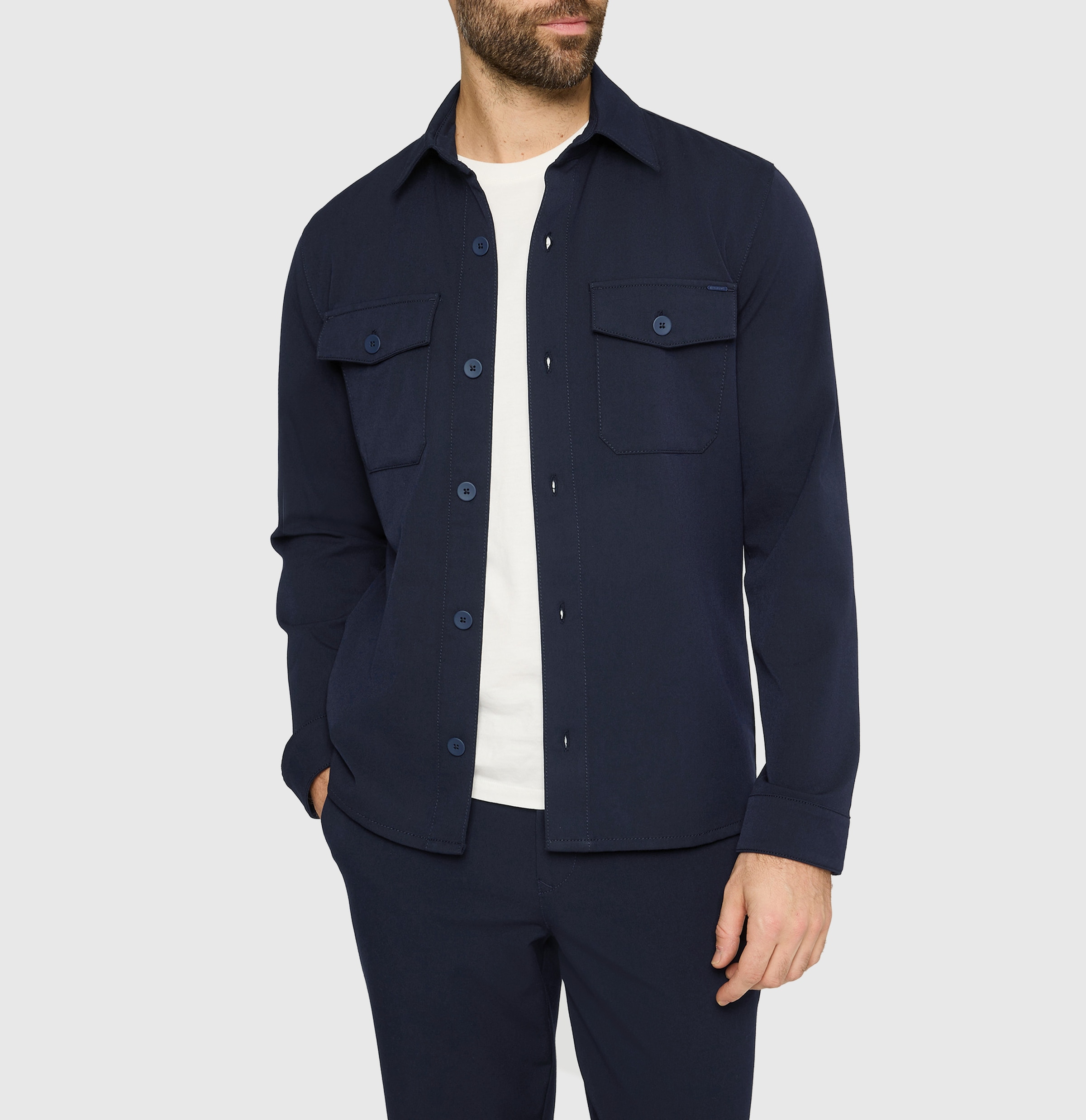 MAC Outdoorhemd "Overshirt" Over-Size- Look