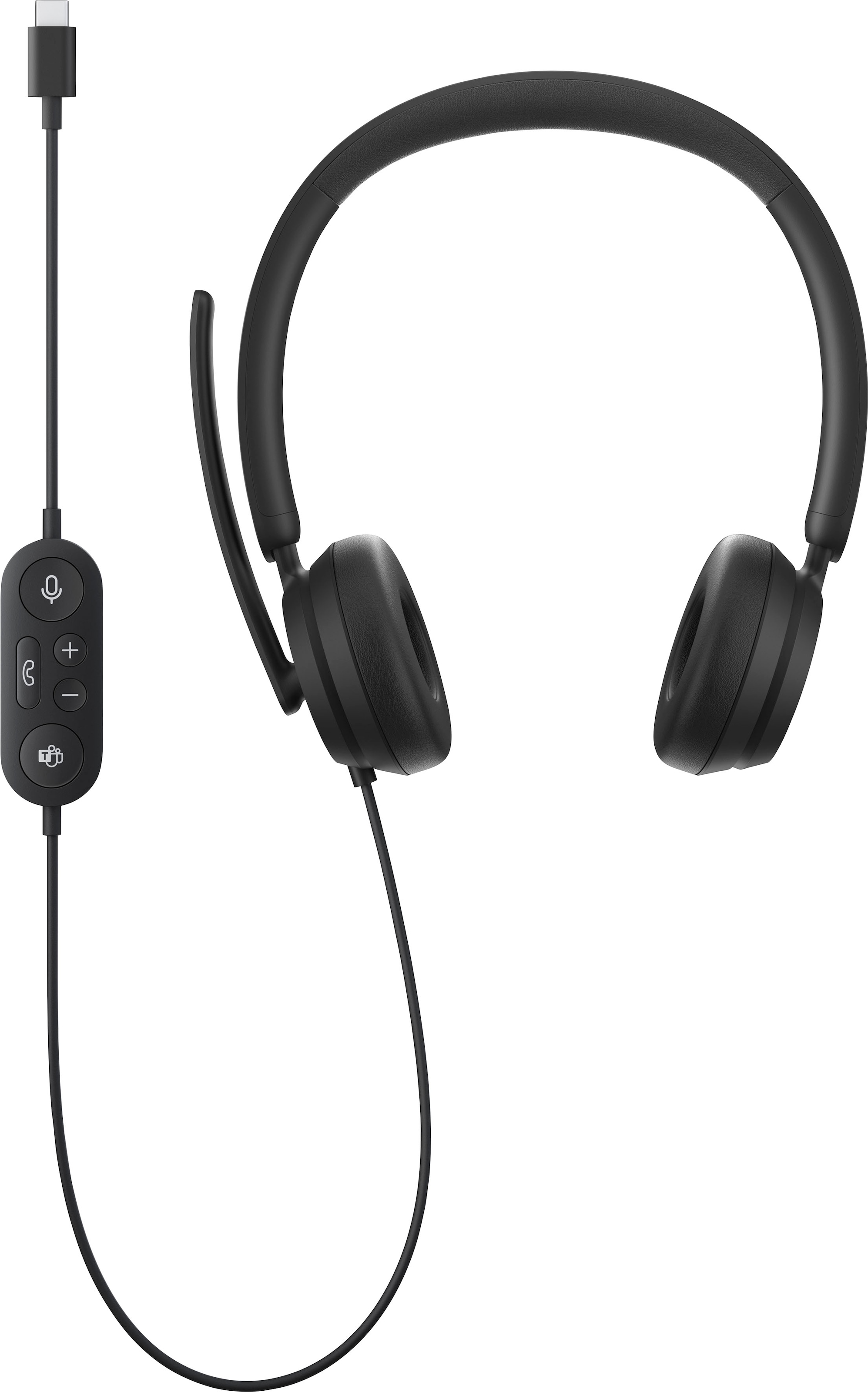 BAUR Musik USB-C Anrufe Headset«, Noise-Cancelling-integrierte für und On-Ear-Kopfhörer Microsoft | Steuerung »Modern