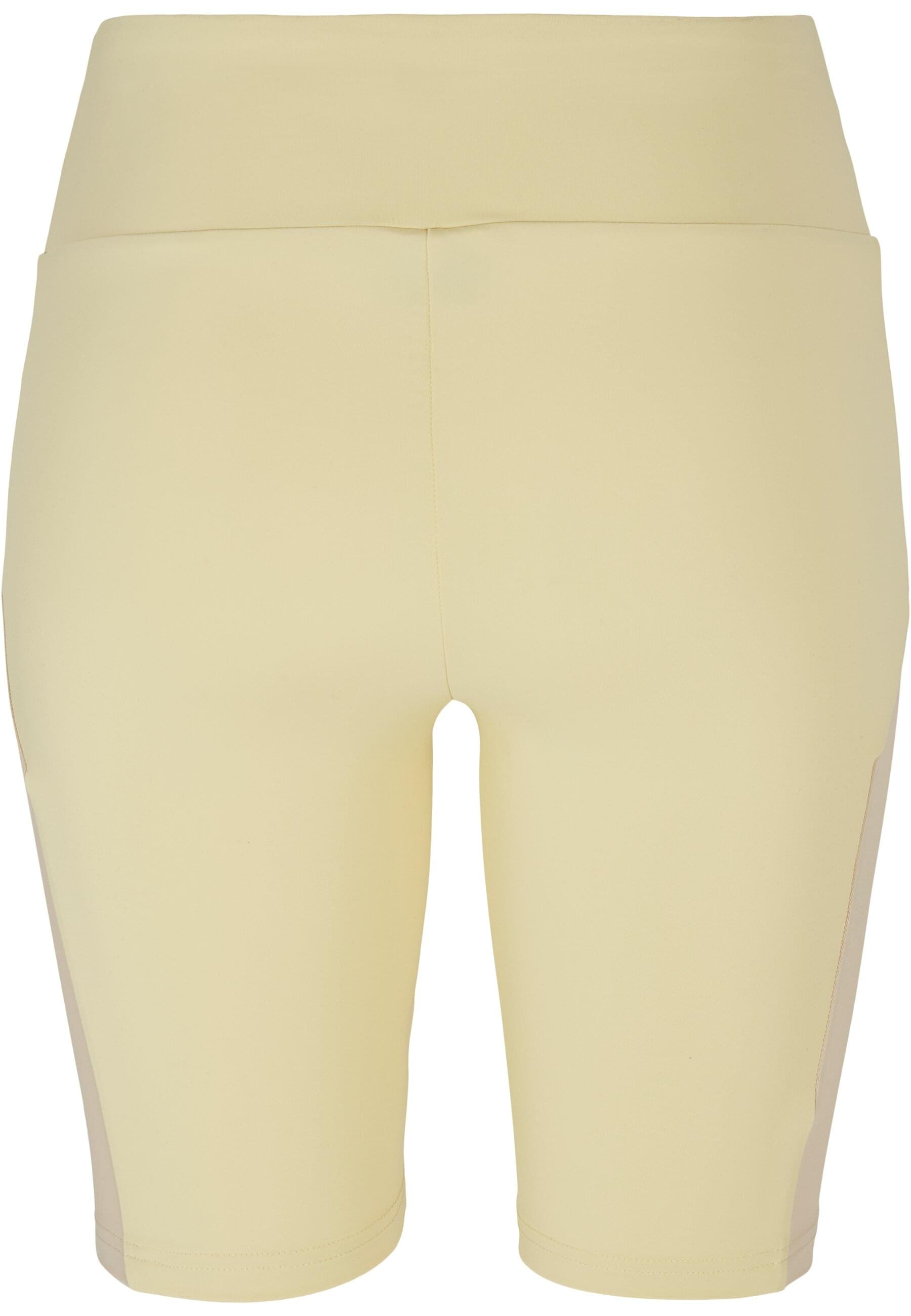 URBAN CLASSICS Radlerhose »Urban Classics Damen Ladies Color Block Cycle Shorts«, (1 tlg.)