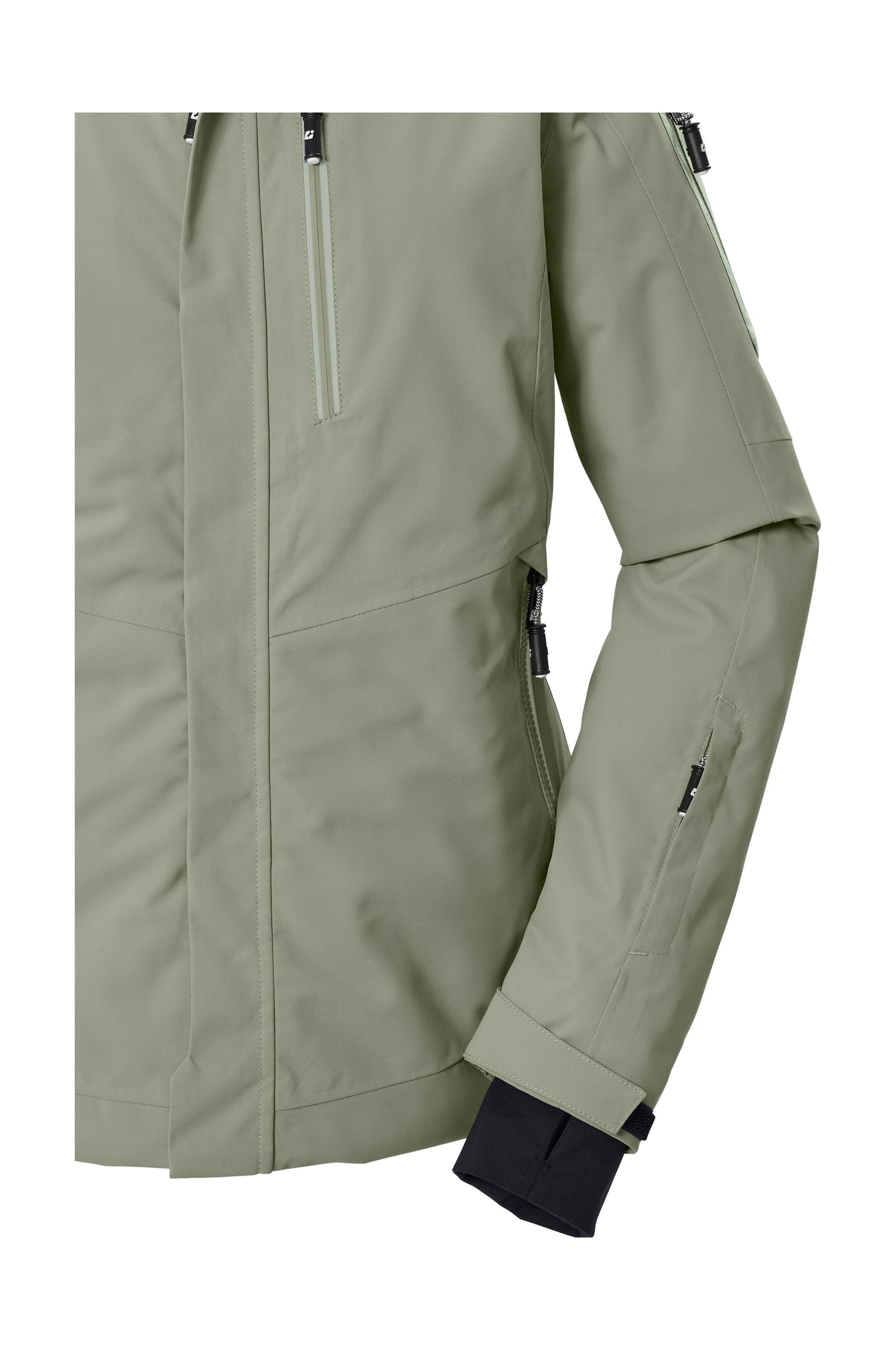 Killtec Skijacke »KSW 228 WMN SKI JCKT« Wind- und wasserdichte Skijacke mit regulierbarer Kapuze