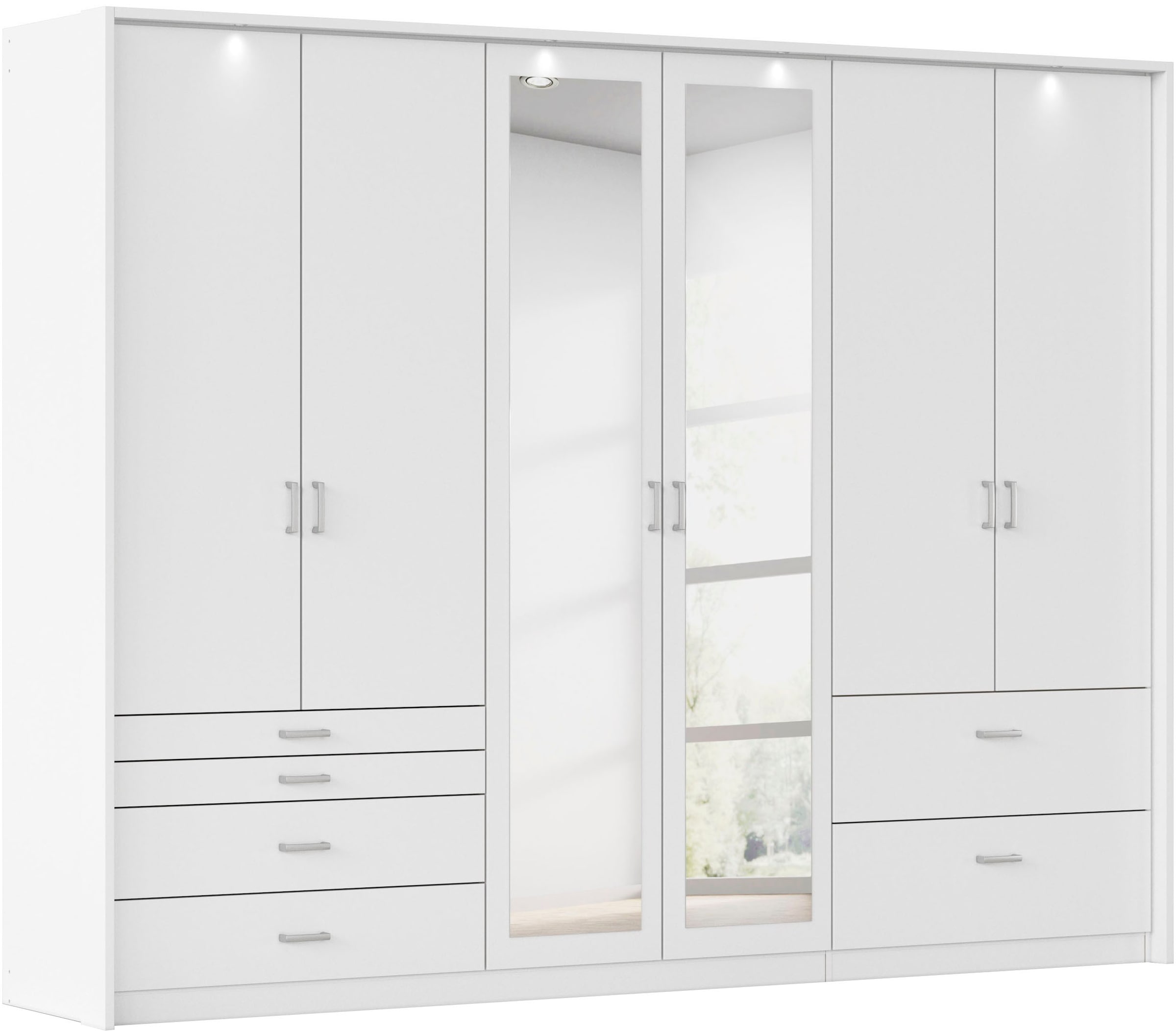 rauch Drehtürenschrank "Kleiderschrank Schrank Garderobe Wäscheschrank WILD günstig online kaufen