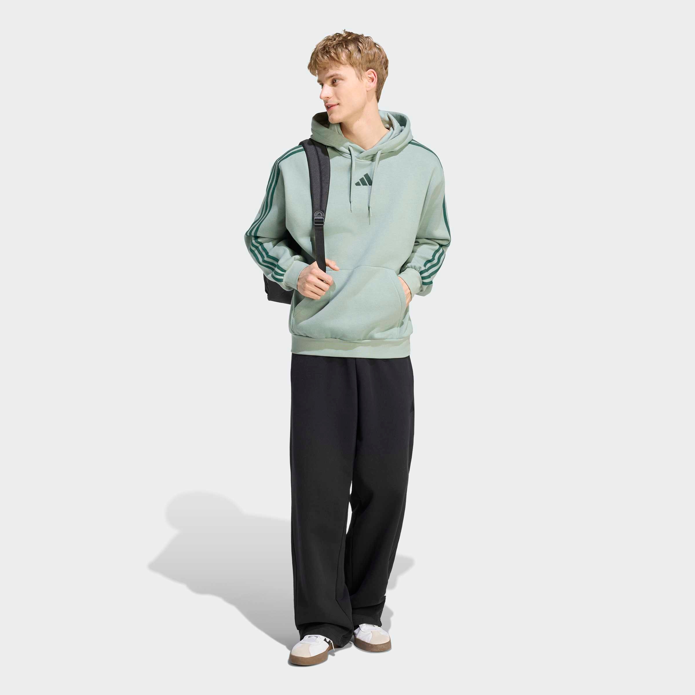 adidas Sportswear Kapuzensweatshirt »ESSENTIALS 3-STREIFEN FLEECE HOODIE«
