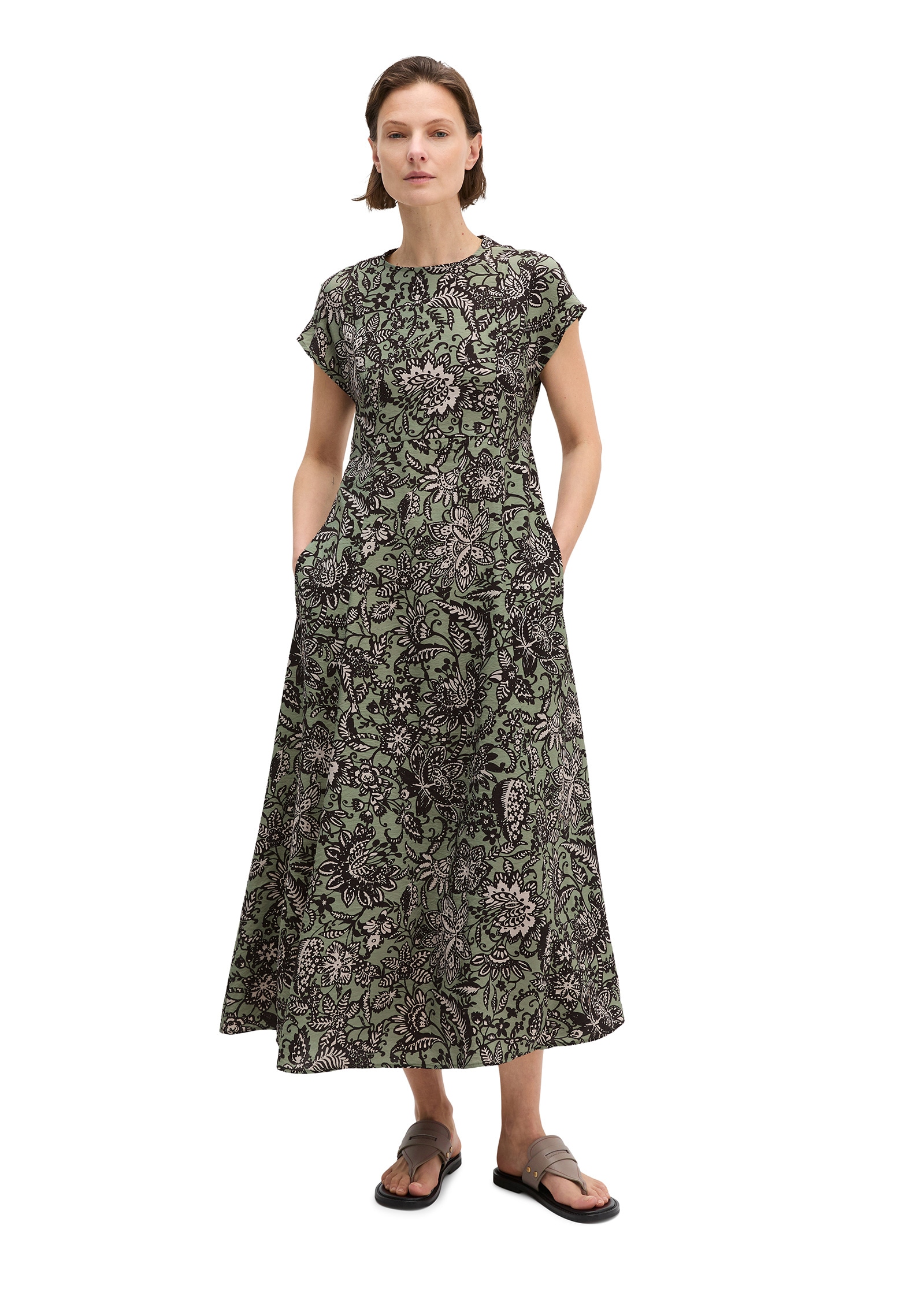 Marc O'Polo Druckkleid »aus bedrucktem Viskose-Mix«