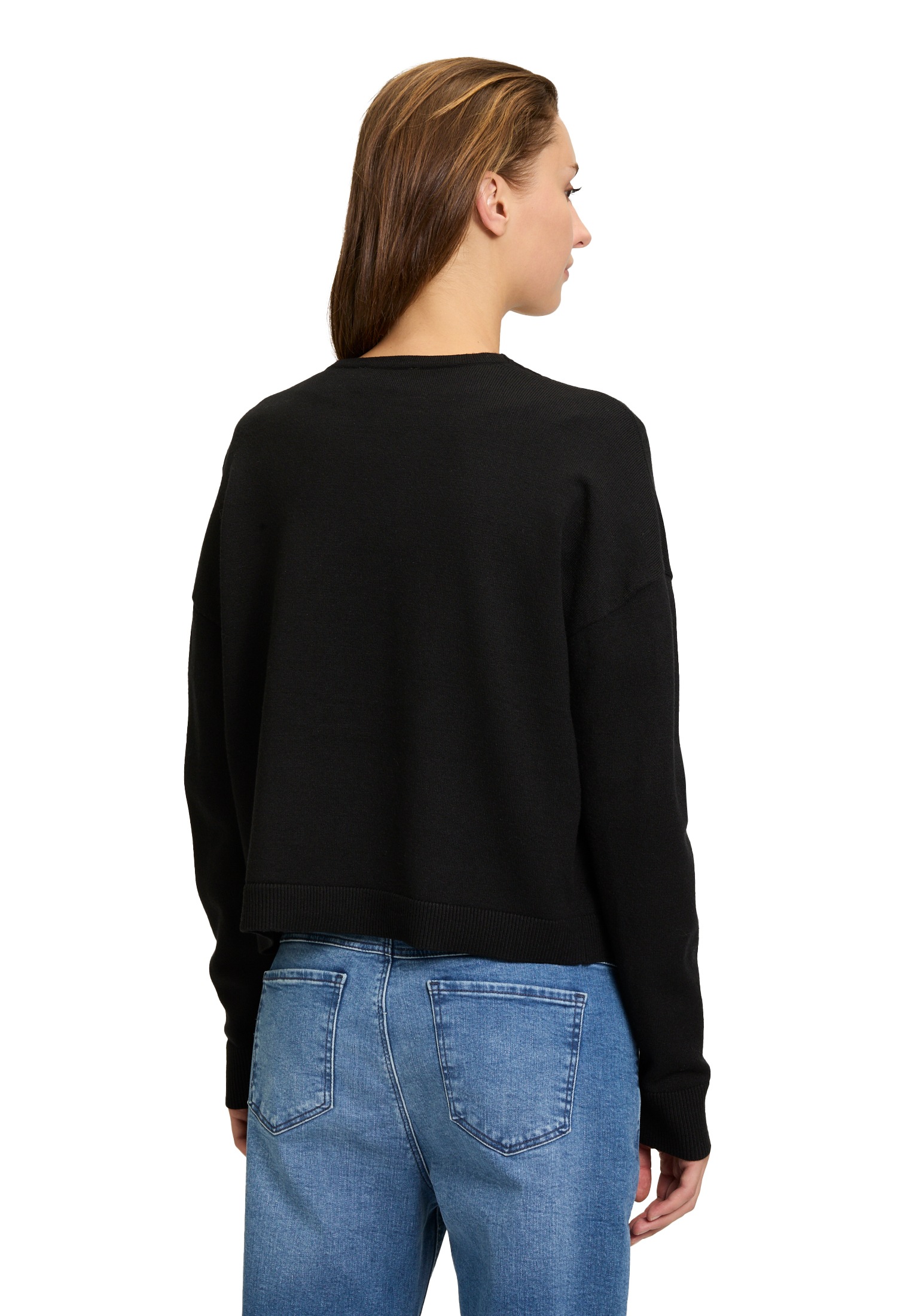 Cartoon Strickjacke »Cartoon Basic-Strickjacke mit Rippbündchen«, Rippbündchen