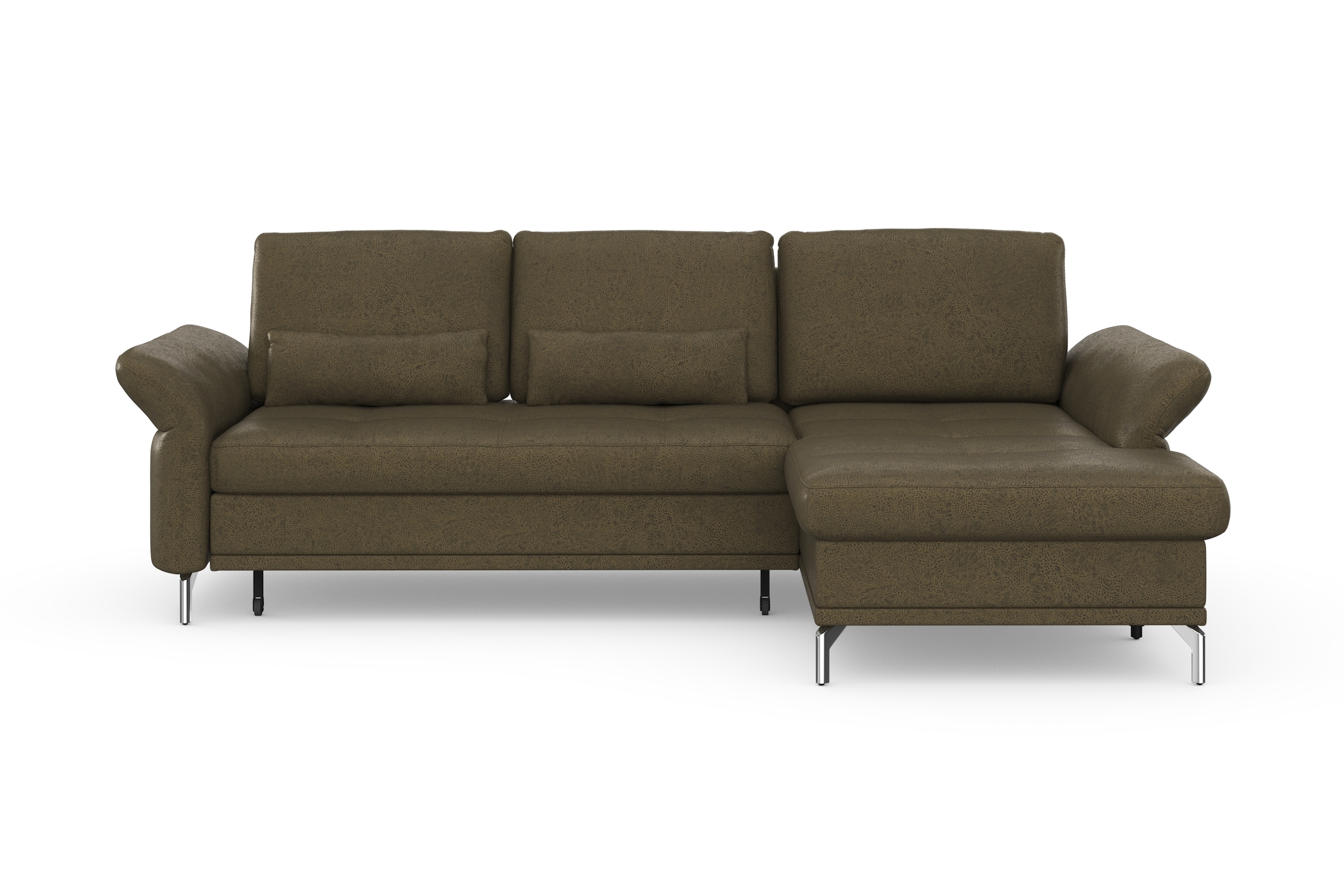 Home affaire Ecksofa "Palm Beach L-Form" Federkern, mit Sitztiefenverstellu günstig online kaufen