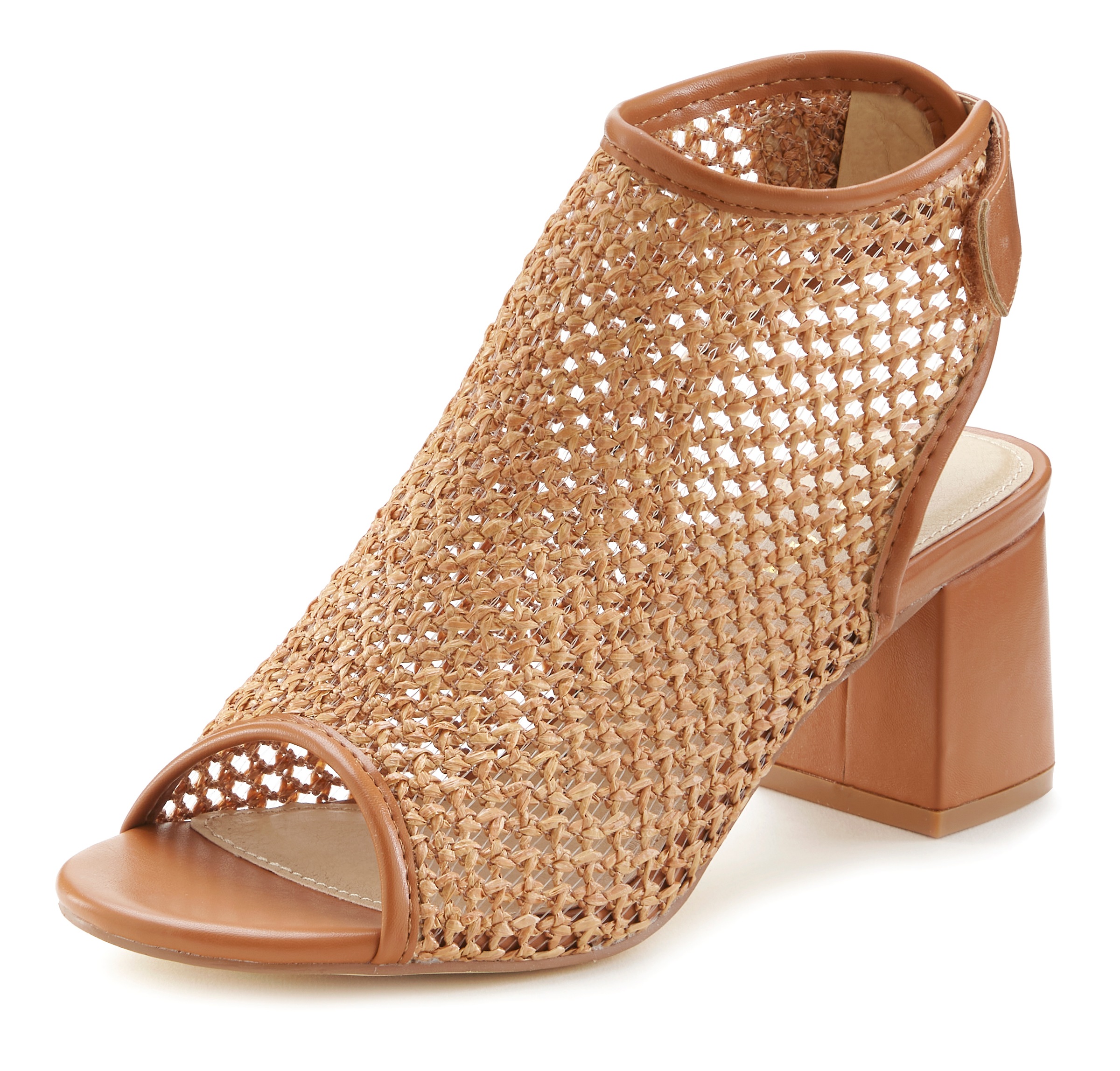 Thumbnail - LASCANA Sandalette "Sommerschuh", Sandale, Sommerschuh in modischer Flecht-Optik VEGAN