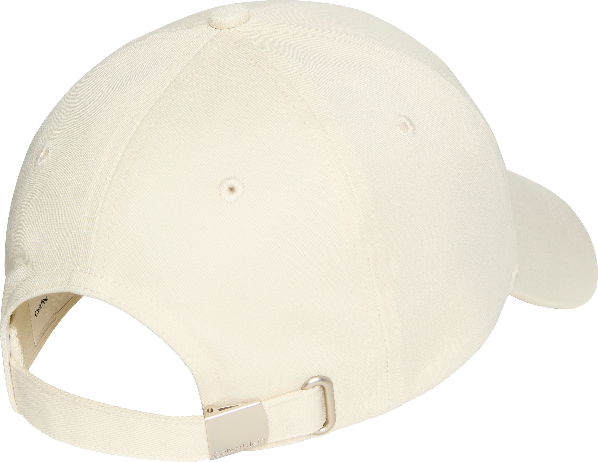 Calvin Klein Baseball Cap »MONOGRAM EMBROIDERY BASEBALL CAP« Mit festem Schirm