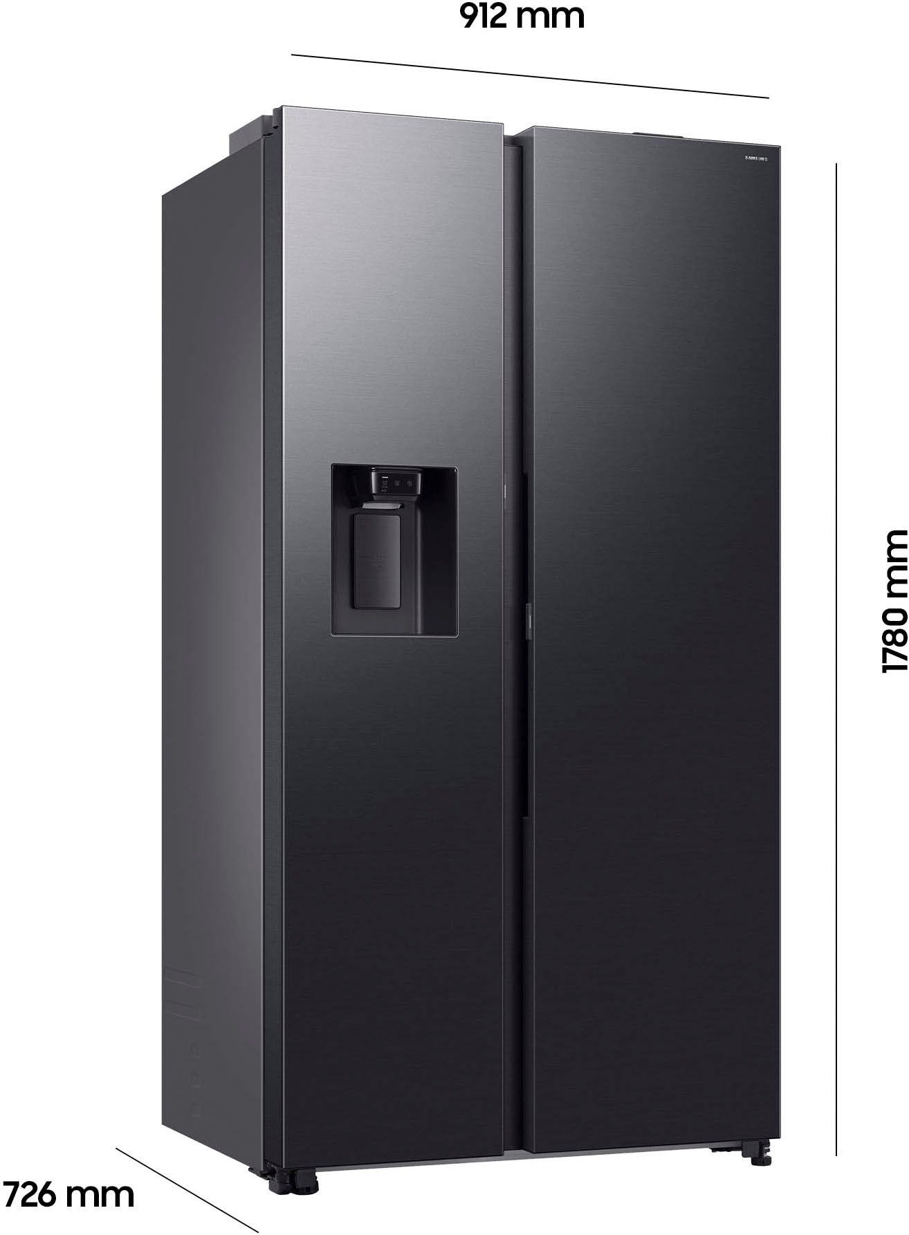 Samsung Side-by-Side RS80F »RS80F66KBFEF«