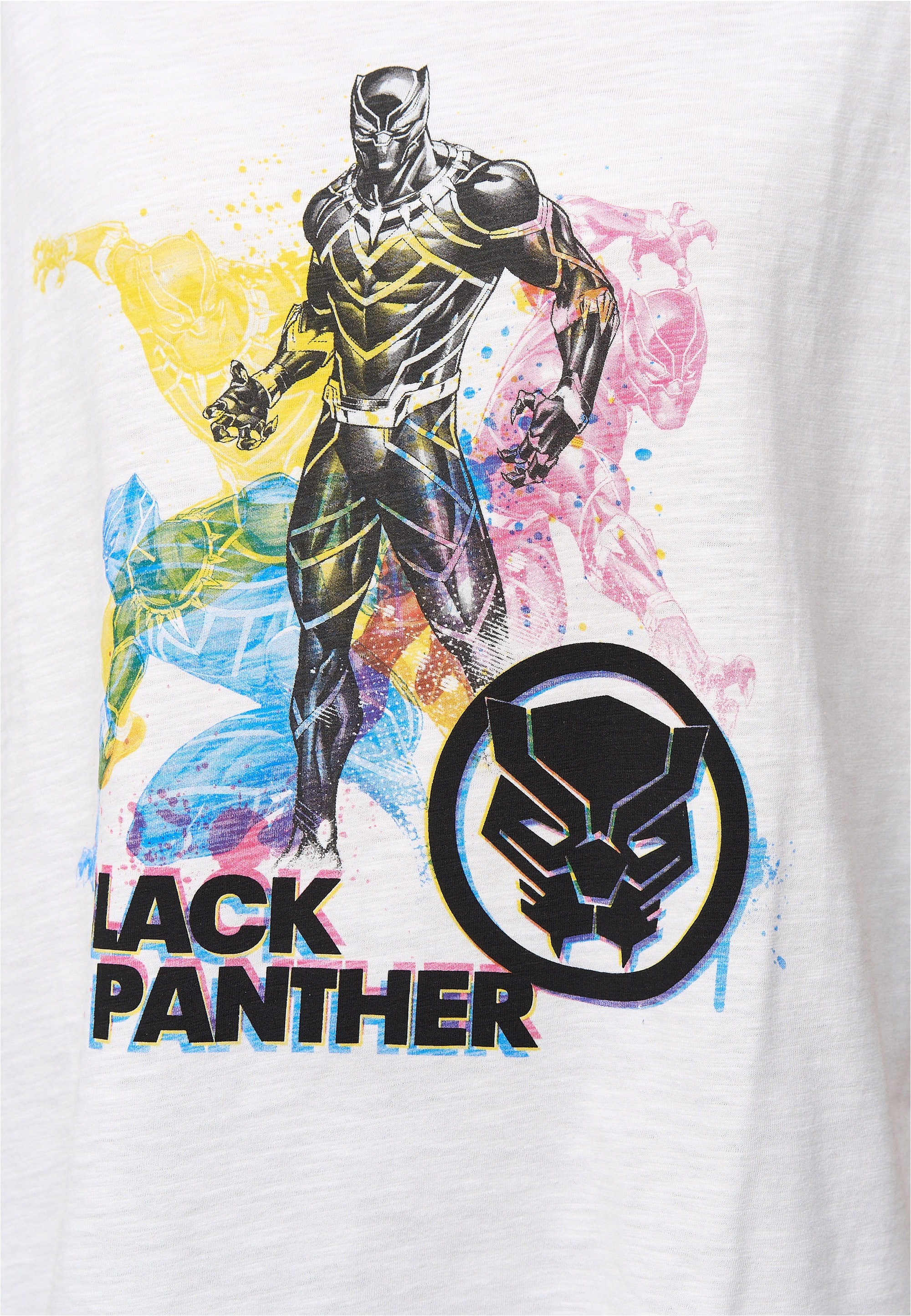 Recovered T-Shirt »Black Panther«, (1 tlg.), mit coolem Black Panther-Print