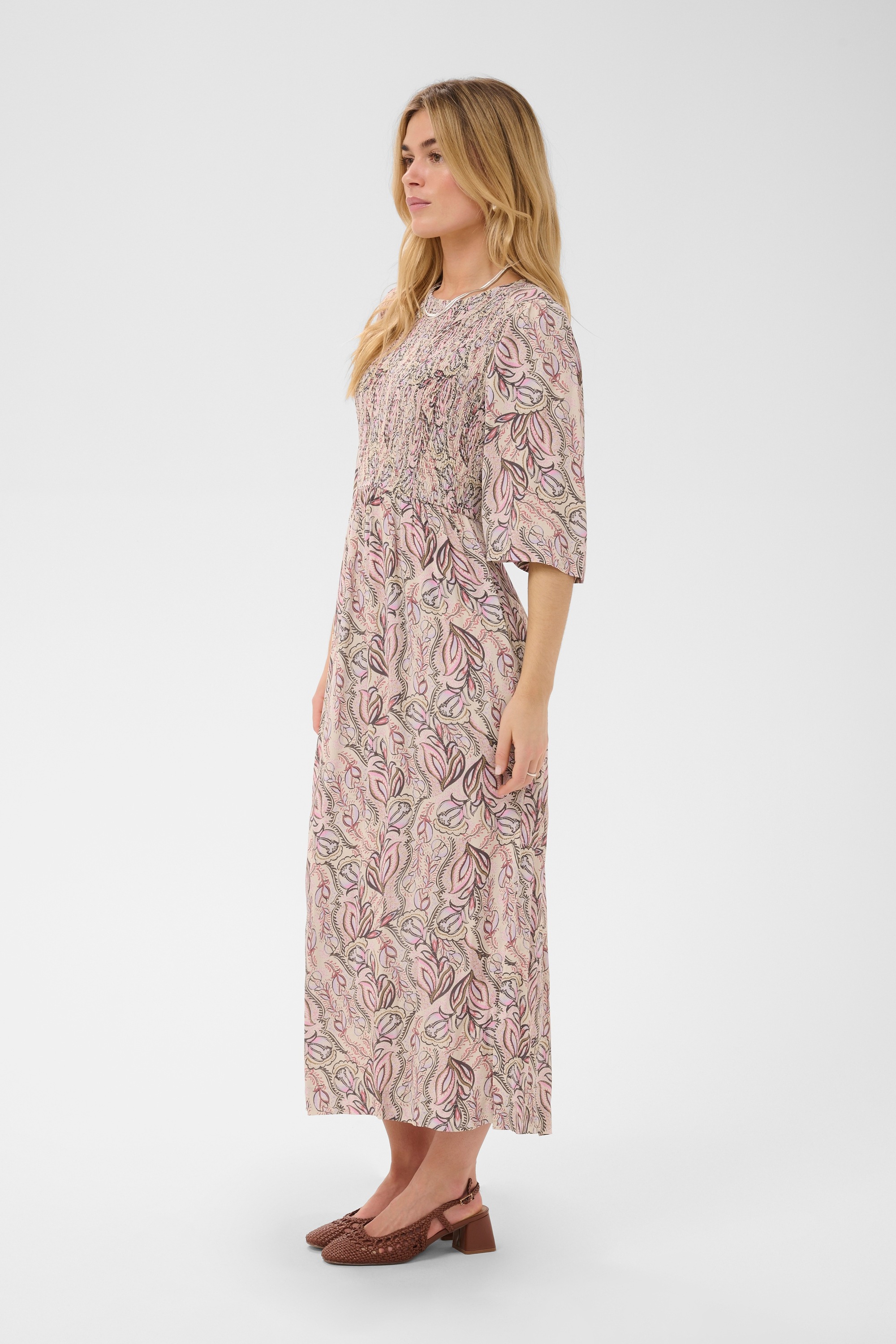 Saint Tropez Midikleid »Damen Kleid ShaktiSZ«