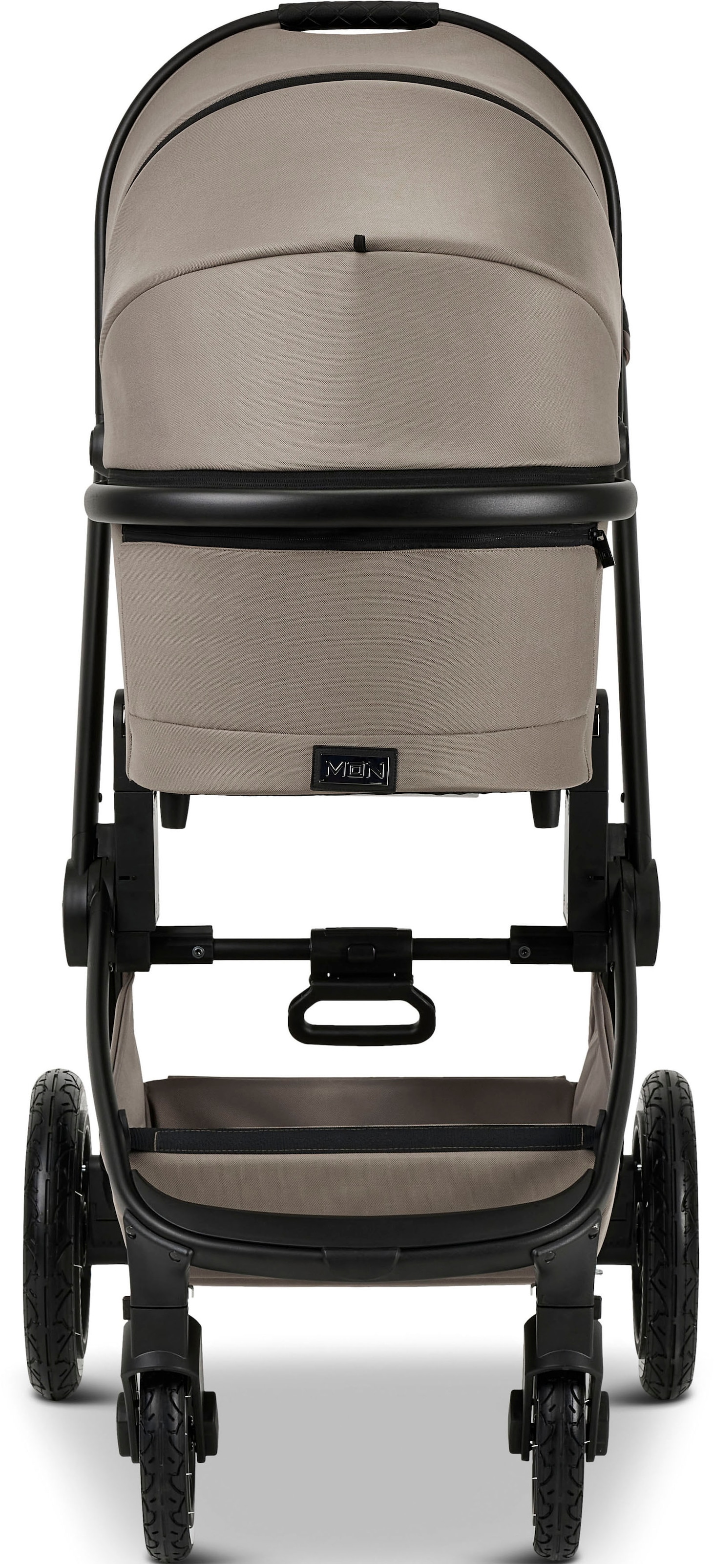 Moon Kombi-Kinderwagen »Resea+, mud/black matt«, mit Luftreifen