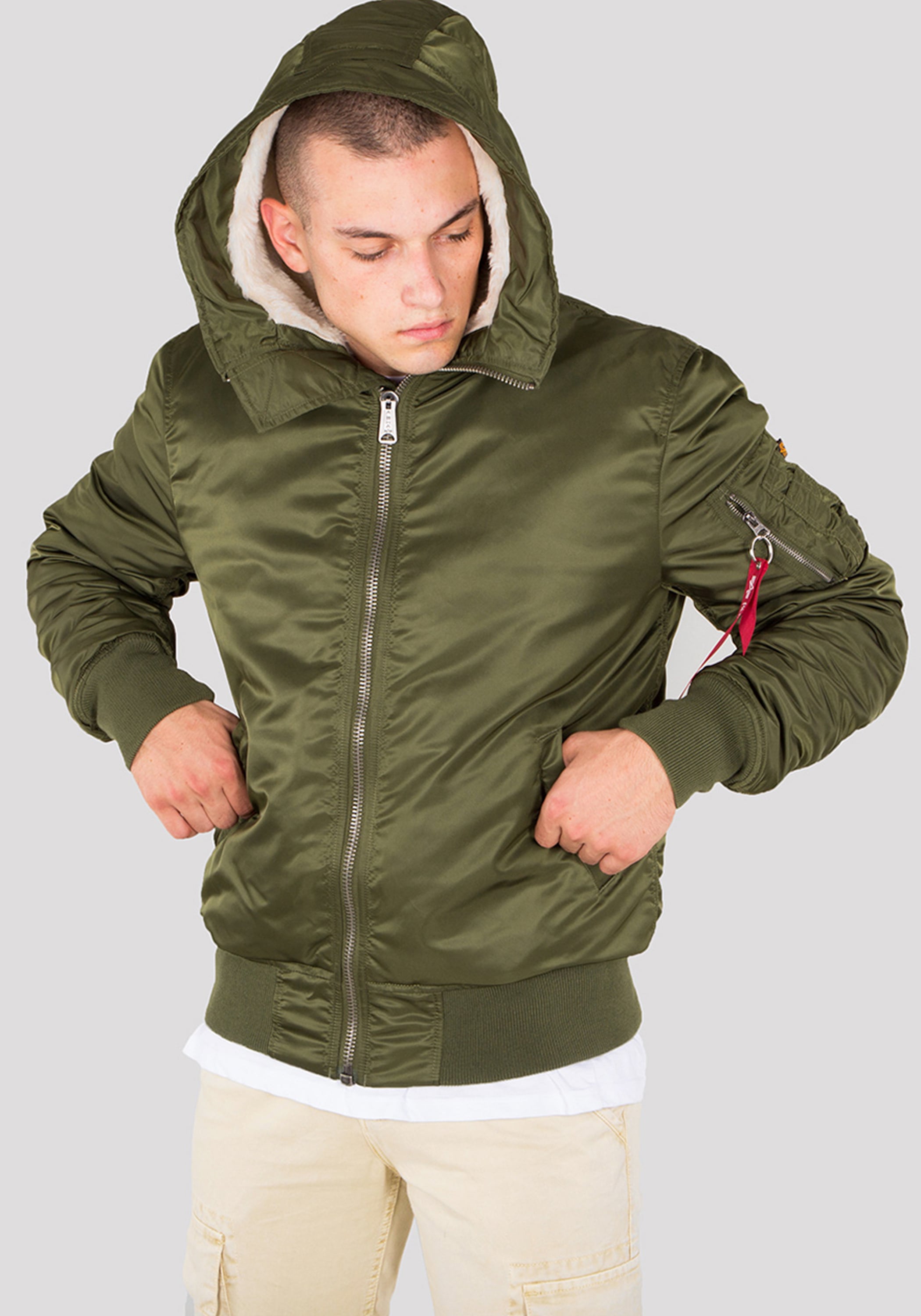 Alpha Industries Bomberjacke »Alpha Industries Men - Bomber Jackets MA-1 Hooded«