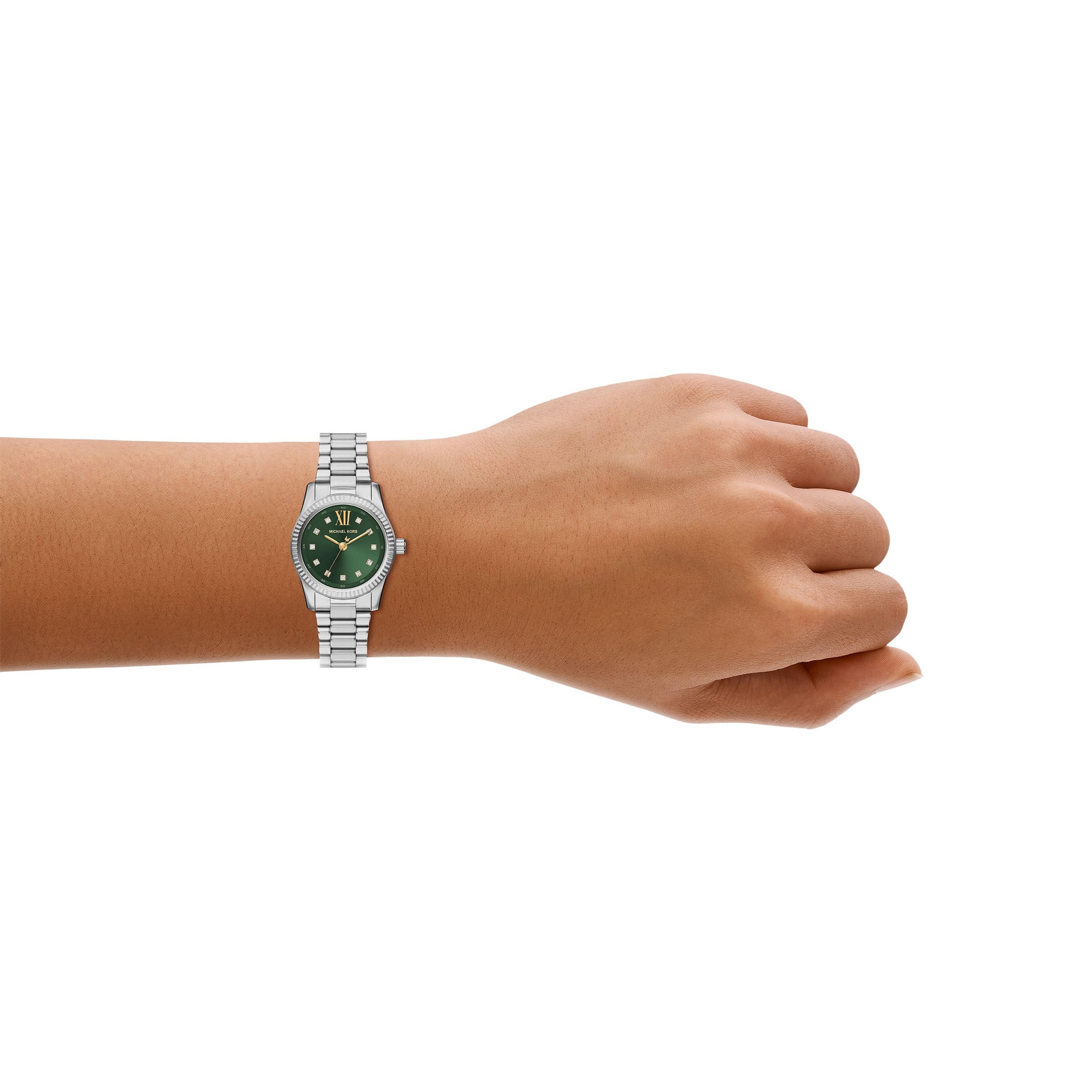 Michael Kors Lexington Analog Watch Silver 6