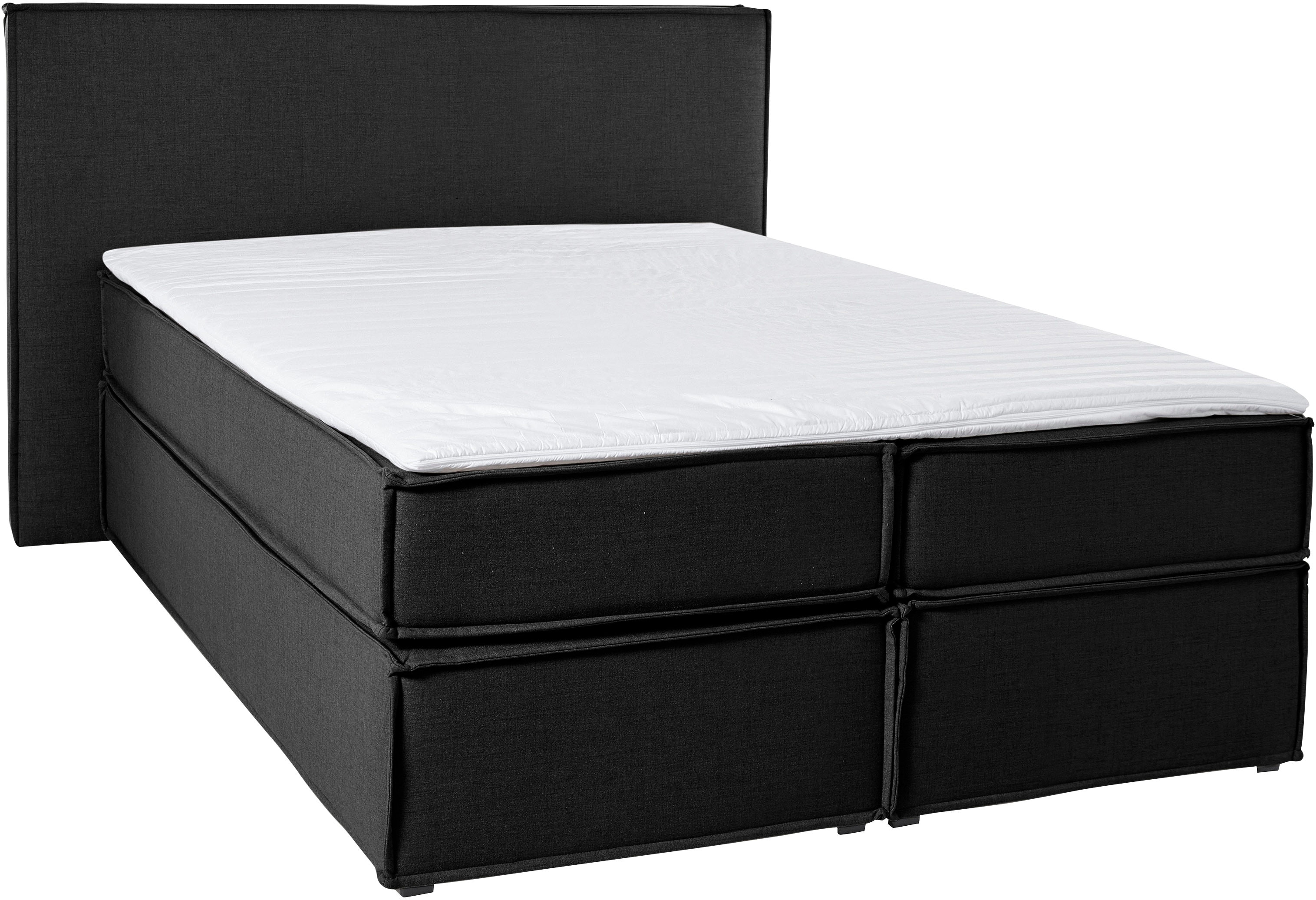 Thumbnail - LeGer Home by Lena Gercke Boxspringbett "Yuma" incl. Topper, in 4 Breiten, 3 Matratzenarten und je 2 Härtegraden