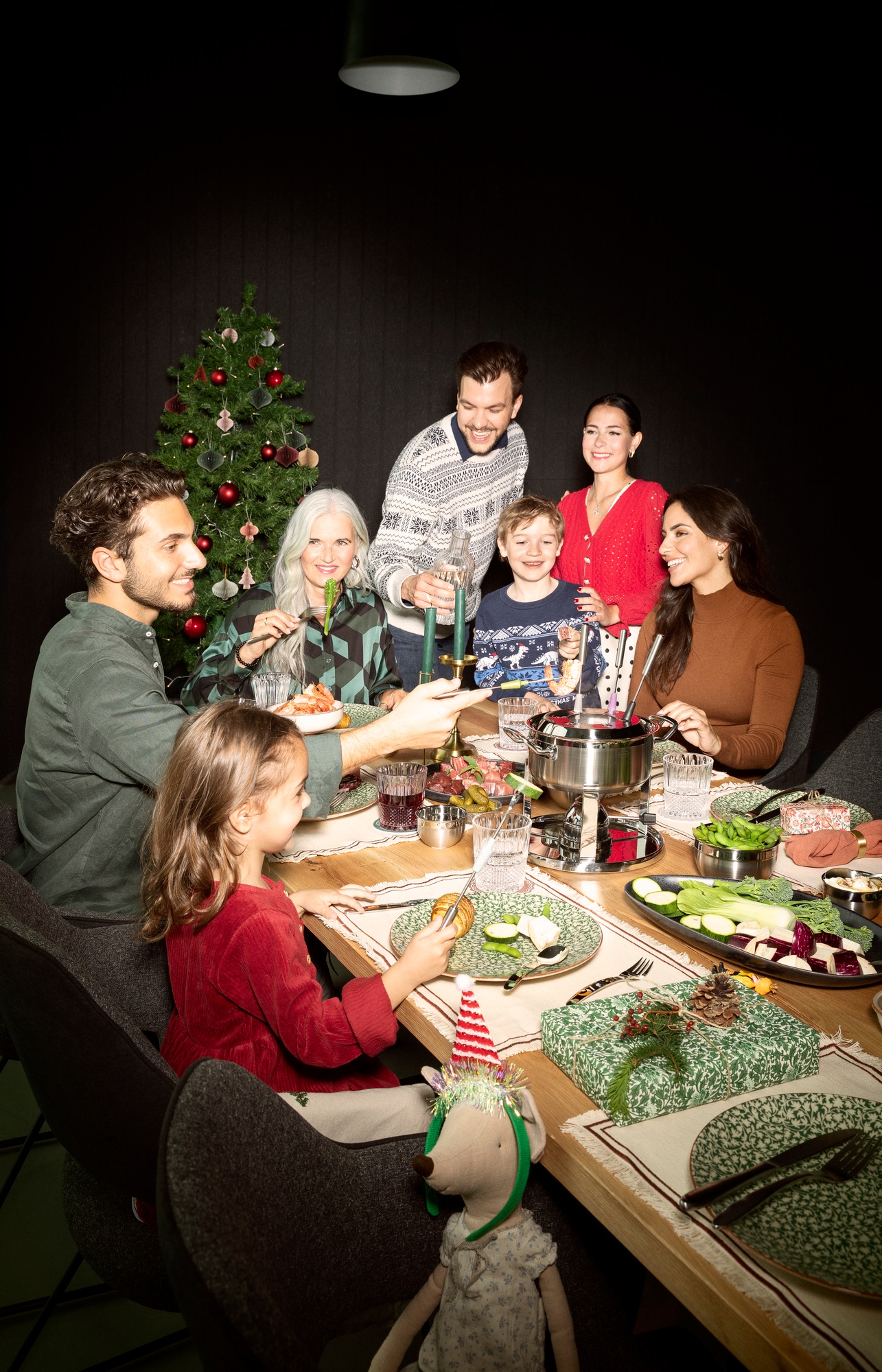 RÖSLE Fondue »Fondue-Set mit Gasbrenner« für 6 Personen