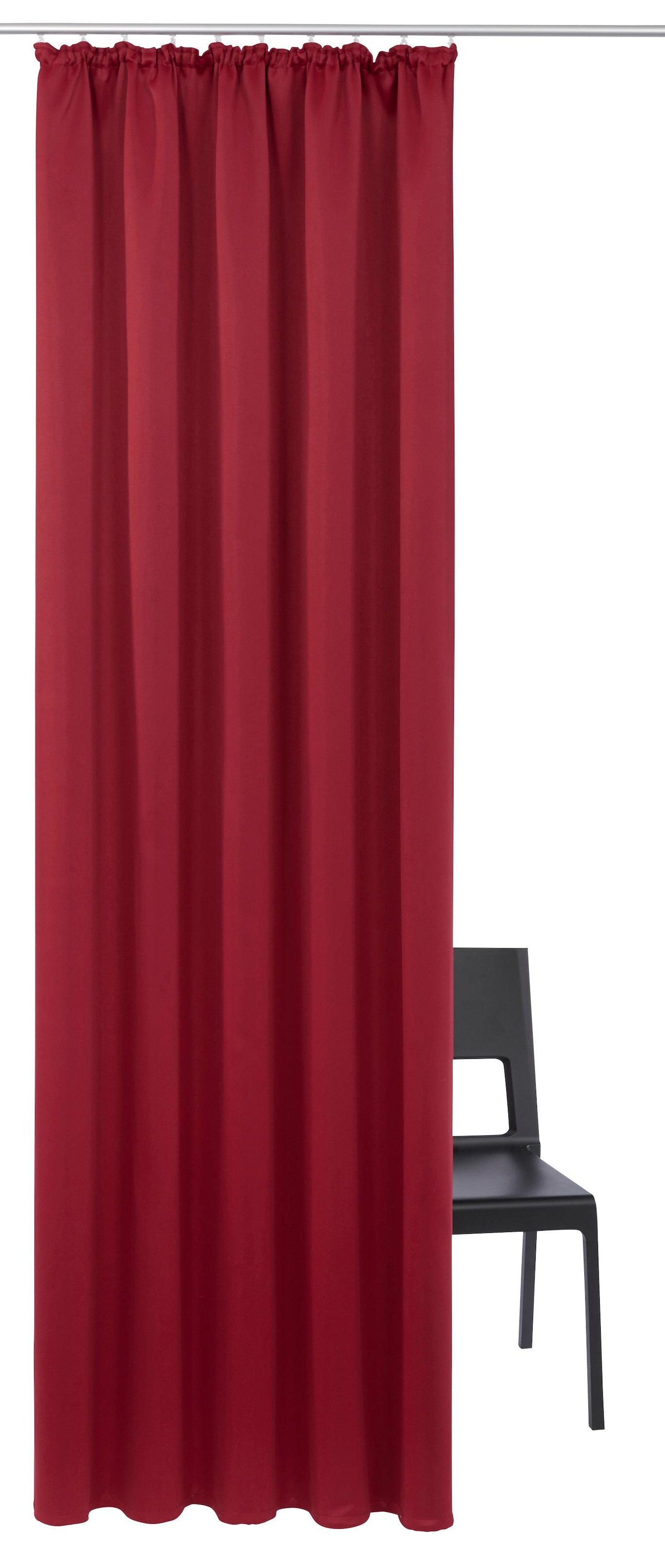 my home Gardine »SOLA«, (1 St.), Breite:130 cm oder 270 cm,1 Schal, einfarbig, Verdunkelung, Überbreite