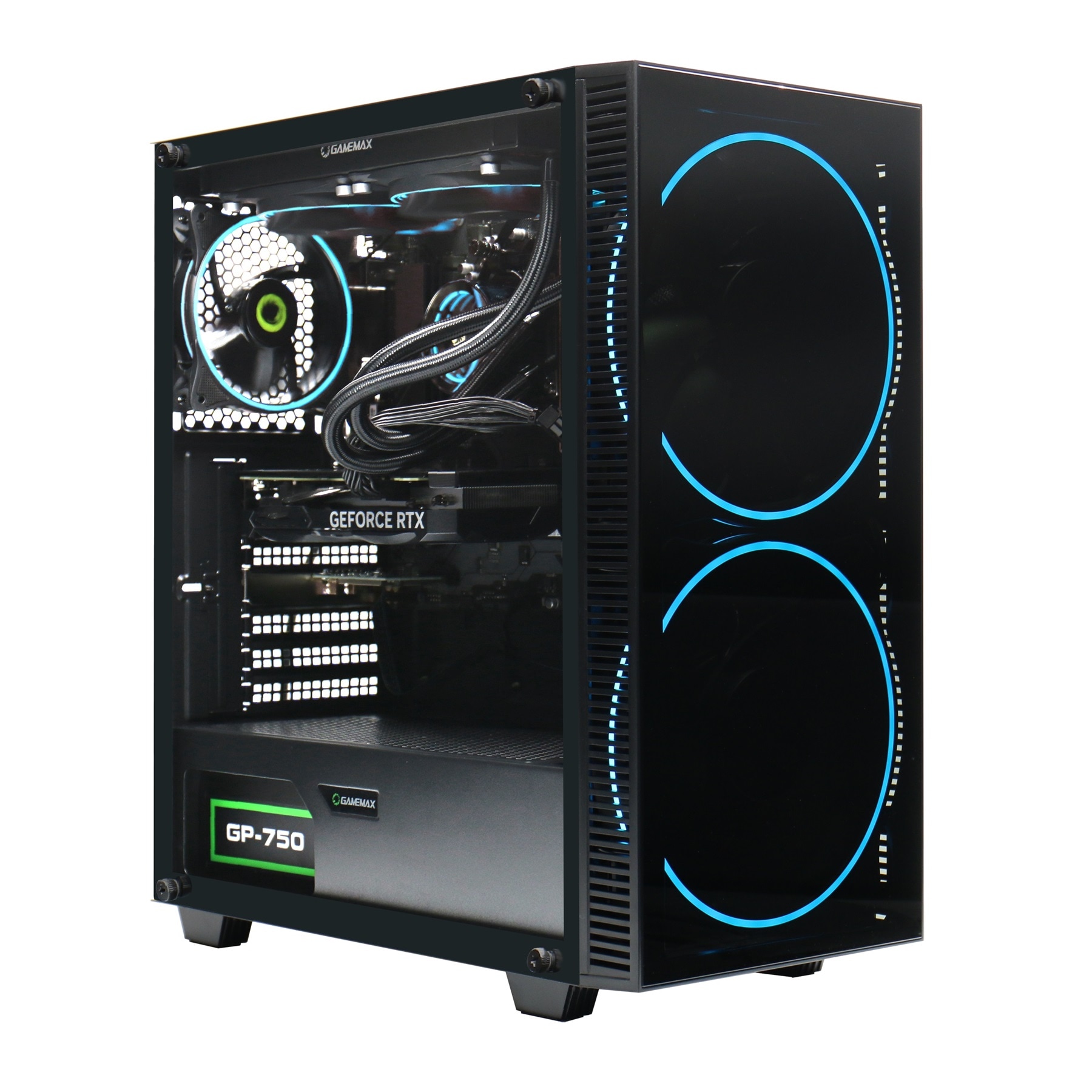 GAMEMAX Gaming-PC »Black Hole 7660«, 7660, Windows 11, DDR5 RAM