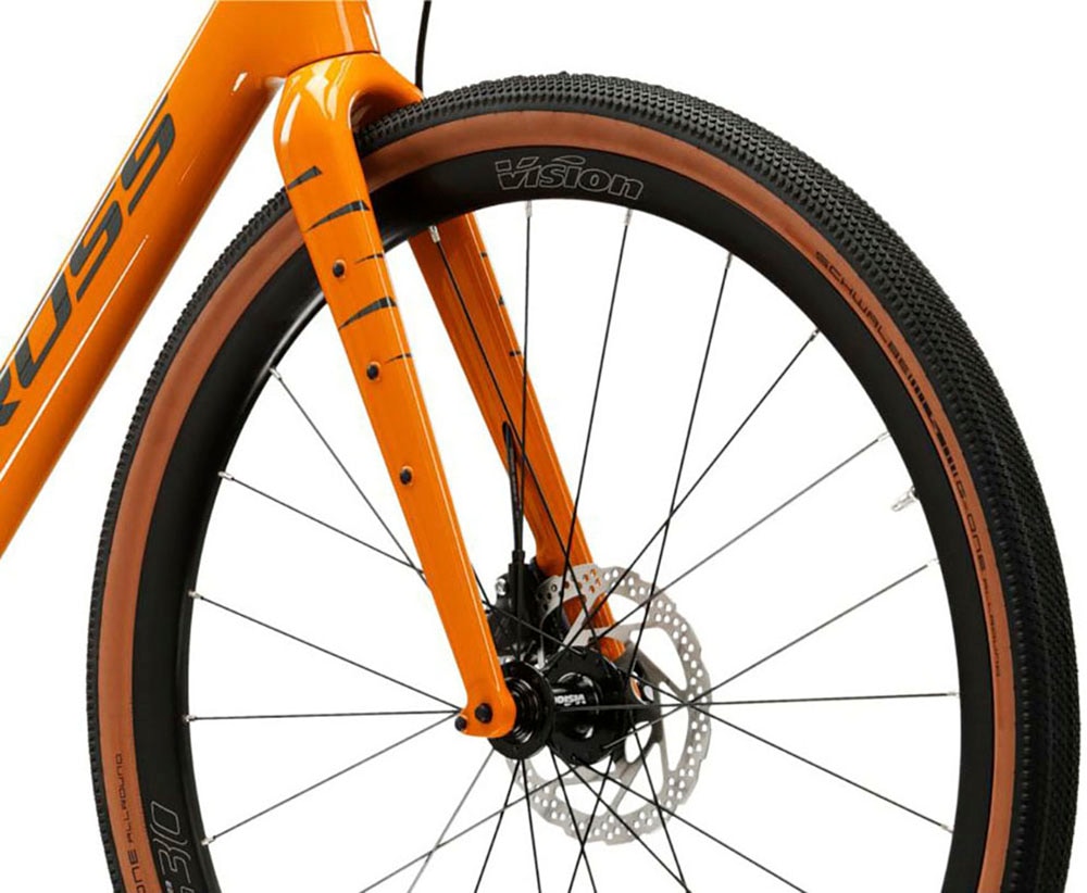 Kross Gravelbike »KROSS Gravelbike Esker 8.0 28" orange 24 Gänge«, 24 Gang, Shimano, GRX RX820 Schaltwerk, Kettenschaltung