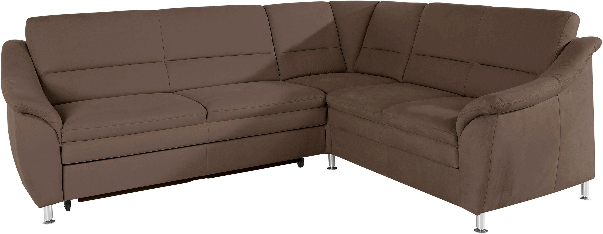 Places of Style Ecksofa "Cardoso L-Form", Federkern, wahlweise mit Bett, Sc günstig online kaufen