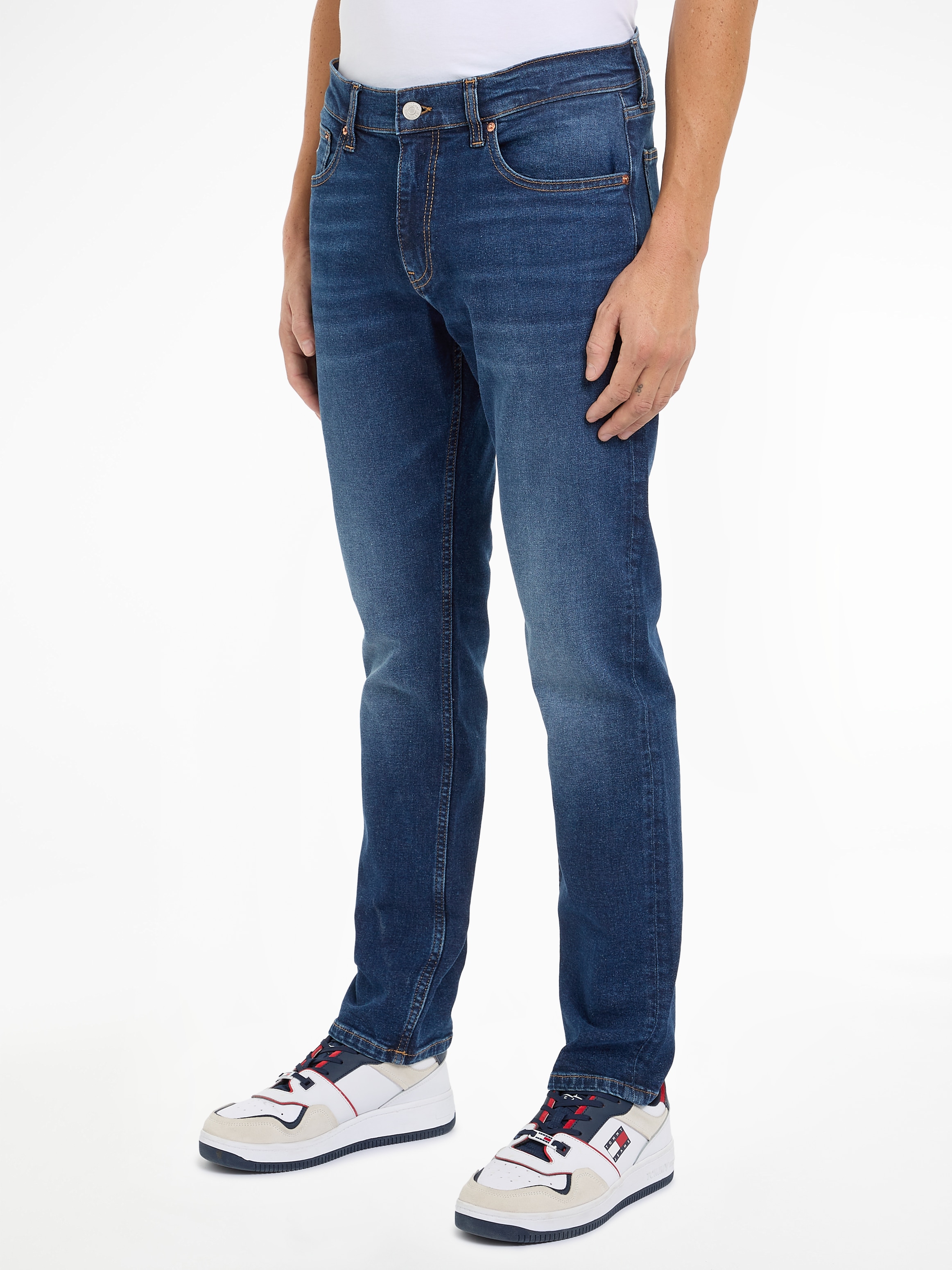Tommy Jeans Slim-fit-Jeans "RYAN SLIM STRAIGHT", mit Logoprägung günstig online kaufen