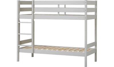 Etagenbett »ECO Comfort Kinderbett 90x200 oder 70x160 aus Massivholz in 4 Farben«