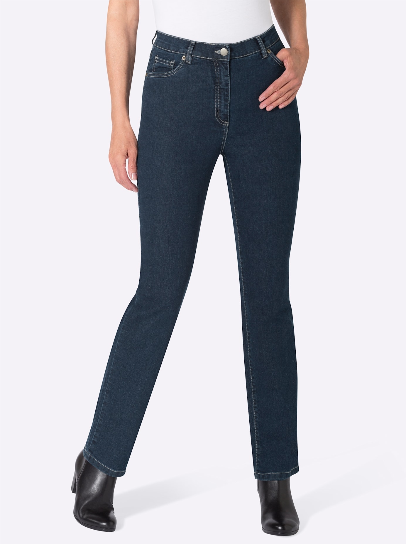 Classic Basics 5-Pocket-Jeans 1 Stk. tlg. günstig online kaufen
