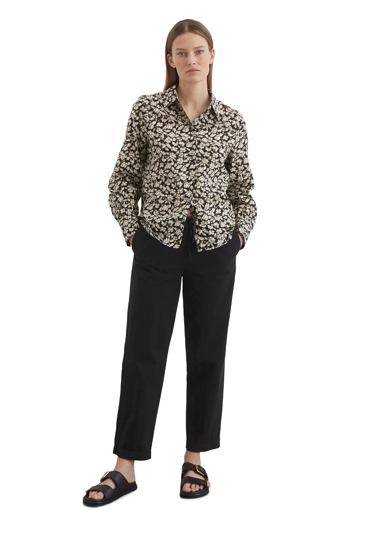 Marc O'Polo Langarmbluse »aus Silky-Touch-Voile-Qualität«