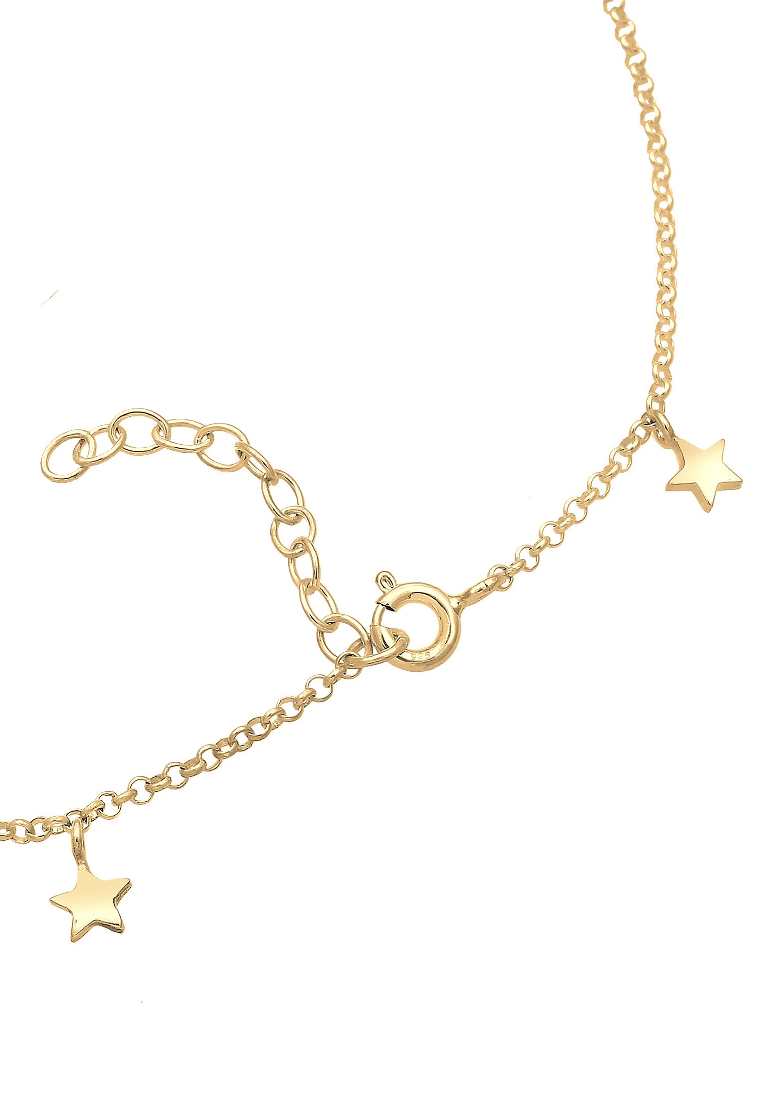 Elli Fußkette »Sterne Fußkette im Astro Style 925 Silber«