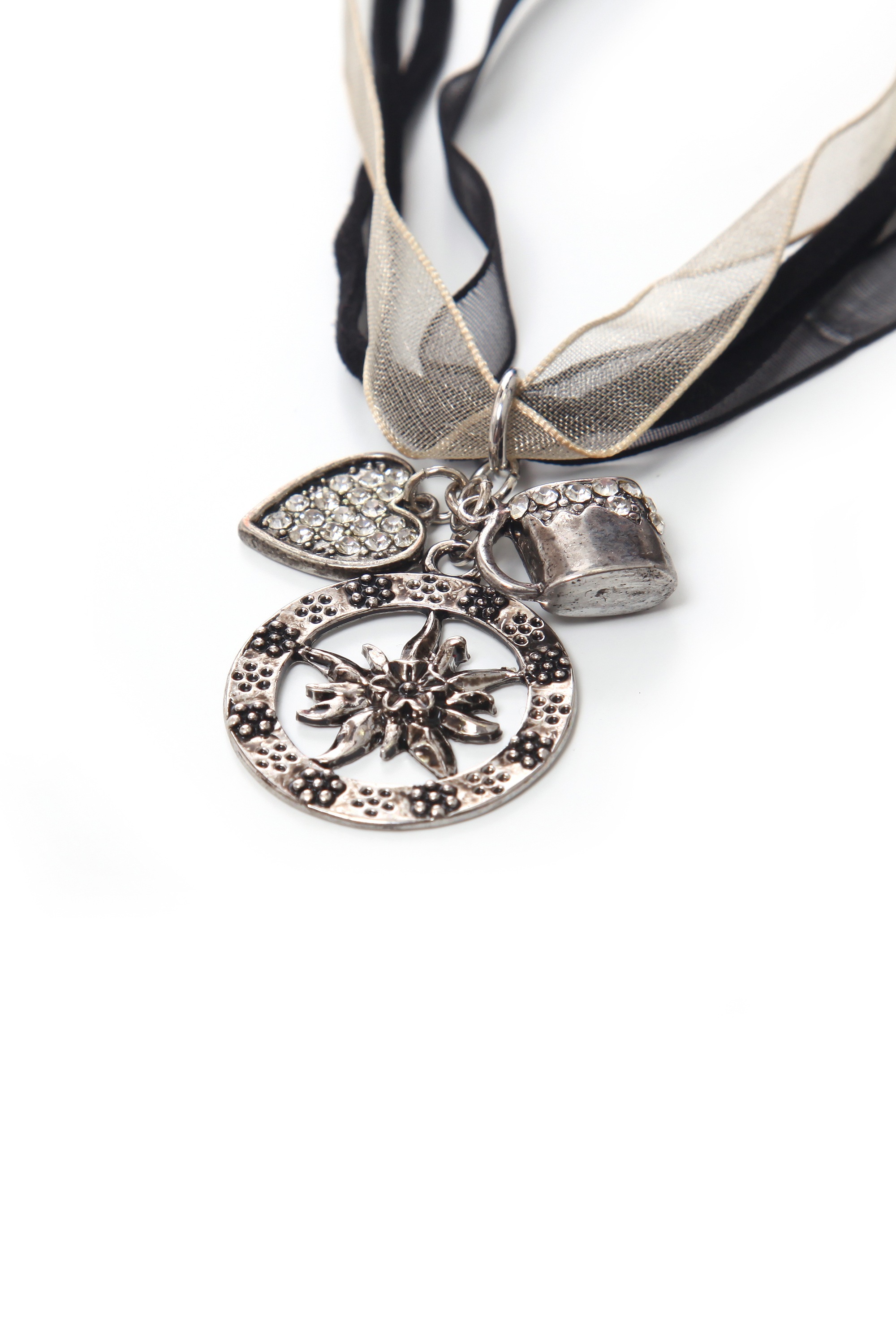 Thumbnail - Allgäu Rebell Kette mit Anhänger "Hedi" mit kleinem Maßkrug