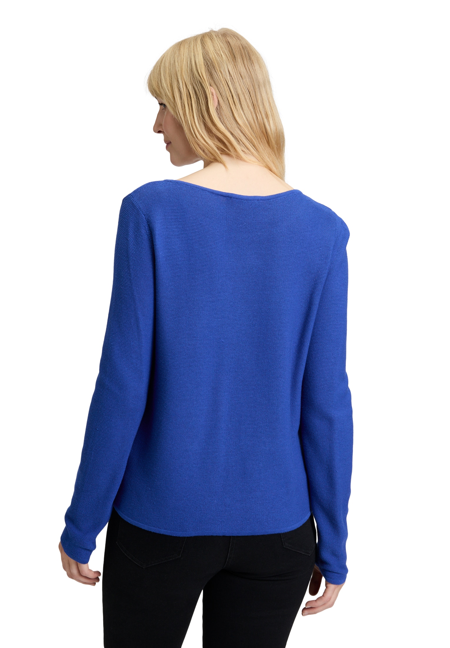 Betty Barclay Strickpullover »Betty Barclay Damen Feinstrickpullover mit aufgesetzten Taschen«, (1 tlg.)