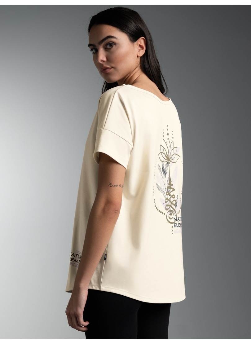 Trigema "TRIGEMA T-Shirt mit Printmotiv "Natural Elements"" 1