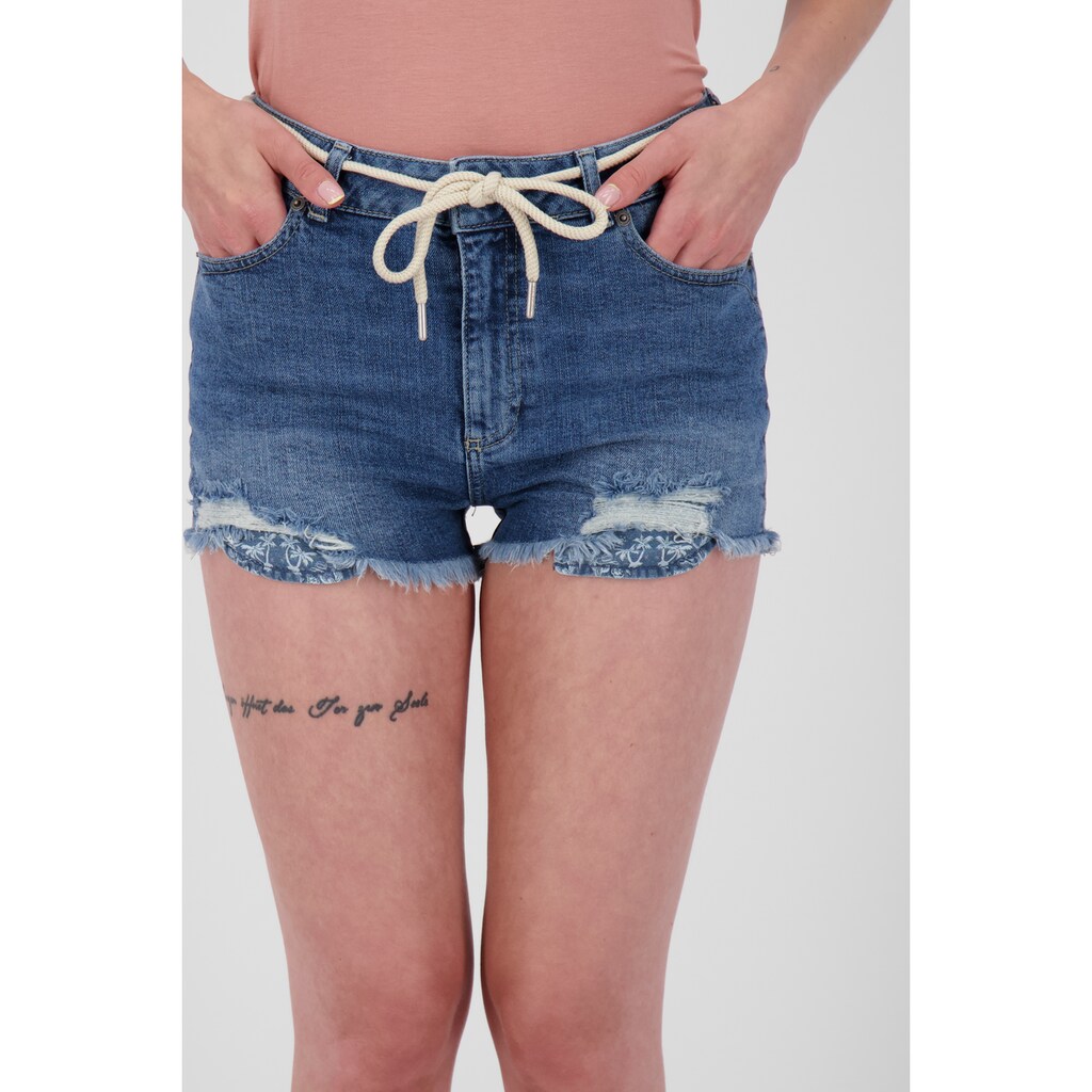 Alife & Kickin Shorts »LatoyaAK DNM A Shorts Damen Jeansshorts, kurze Hose«