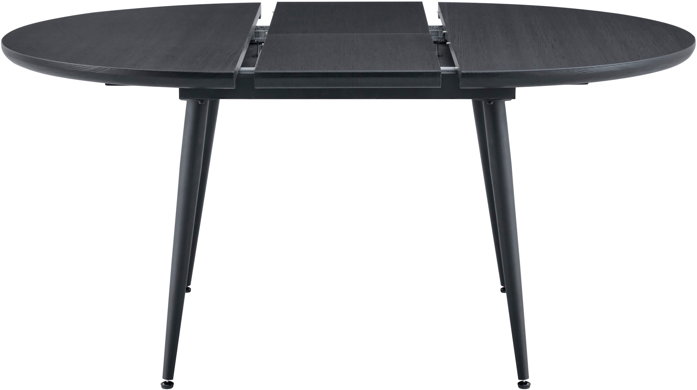 Duo Collection Esstisch »Ausziehtisch Frida«, (1 St.), 1,20m - 1,60m, Wildeichenoptik, stabiles Metallgestell, bis 100 kg