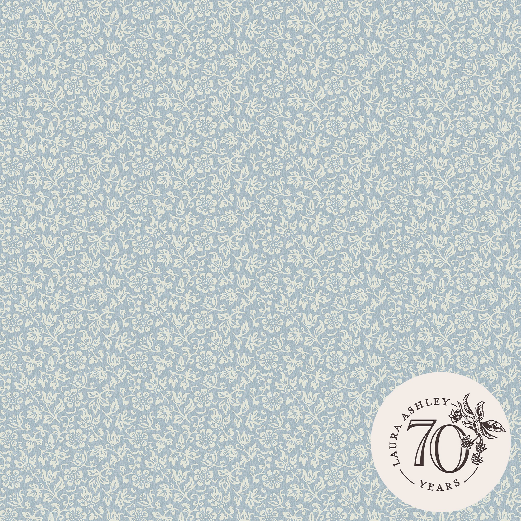 LAURA ASHLEY Vliestapete »Sweet Alyssum«, geblümt, 10mx52cm (ca. 5m2)