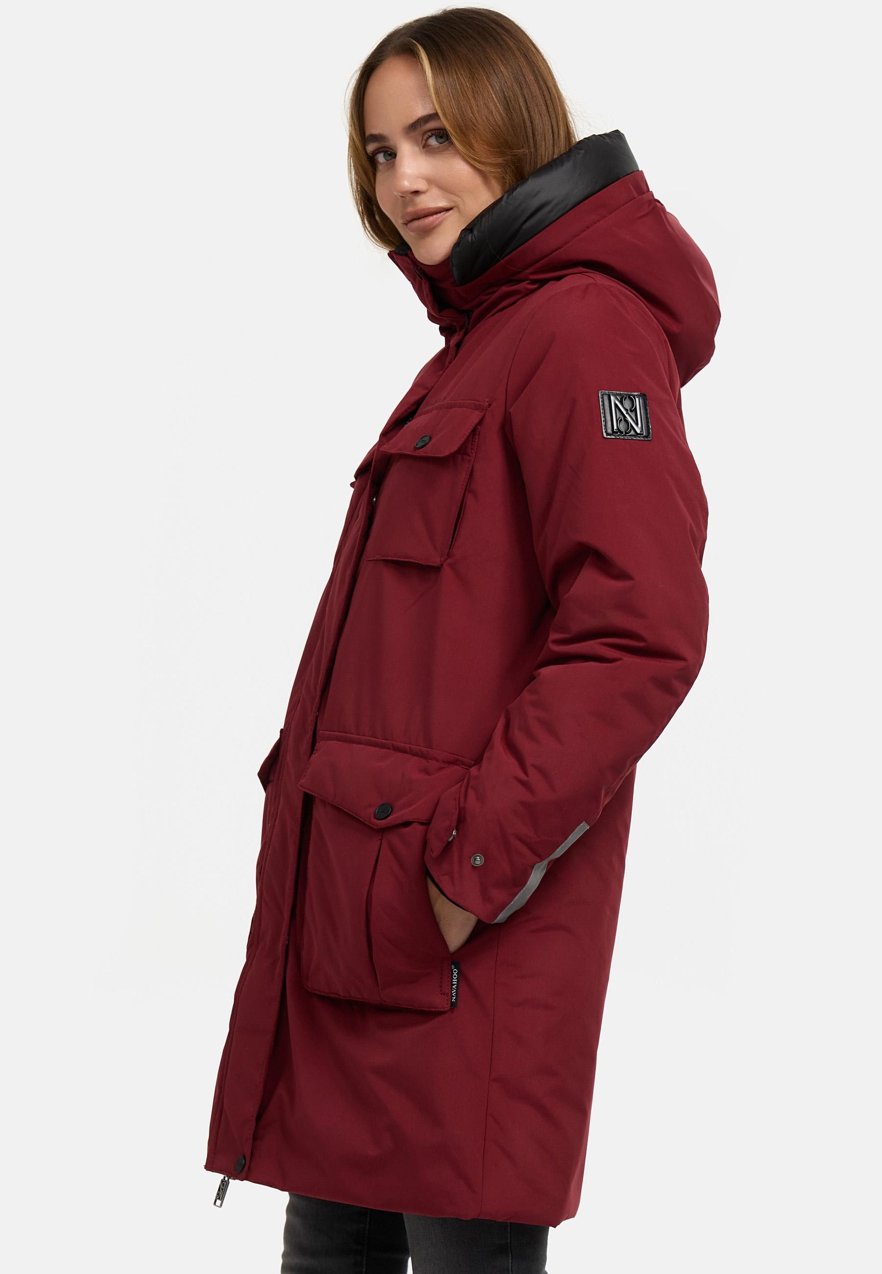 Navahoo Winterjacke »Eissturm 14«, mit Kapuze, Wasserabweisende Jacke mit Kapuze