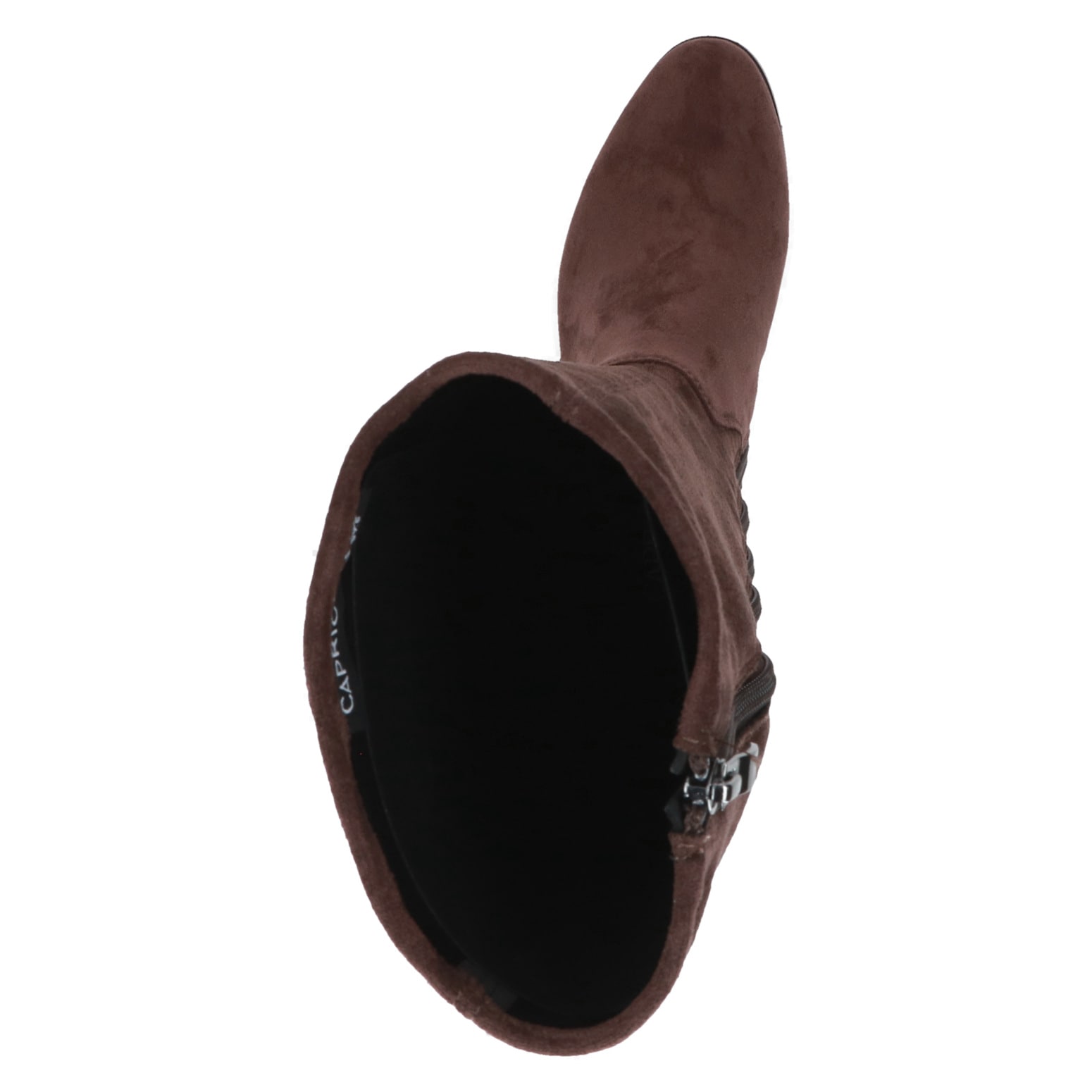 Caprice Stiefel, Blockabsatz, Langschaftstiefel in eleganter, runder Form