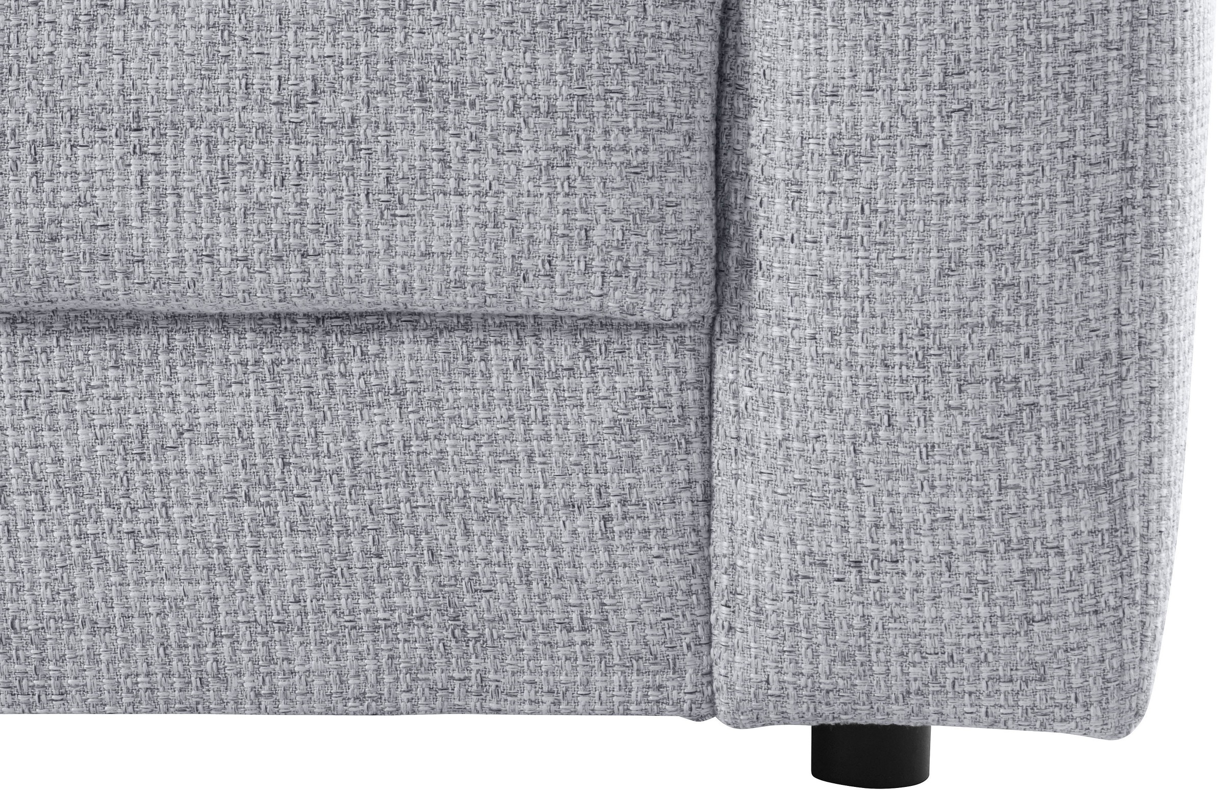 Ecksofa HOME AFFAIRE "Bloomfield, elegant, viel Platz, Mega Couch, Breite 303cm, L-Form", grau (antarctica), B:303cm H:84cm T:176cm, 100% Polyester, Sofas, Ecksofa, extra tiefe Sitzfläche, wahlweise mit Sitztiefenverstellung 8