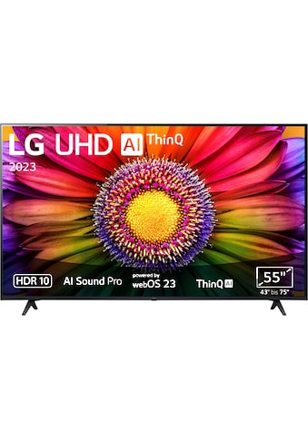 LG LED-Fernseher »55UR80006LJ« 139 cm/55 ...