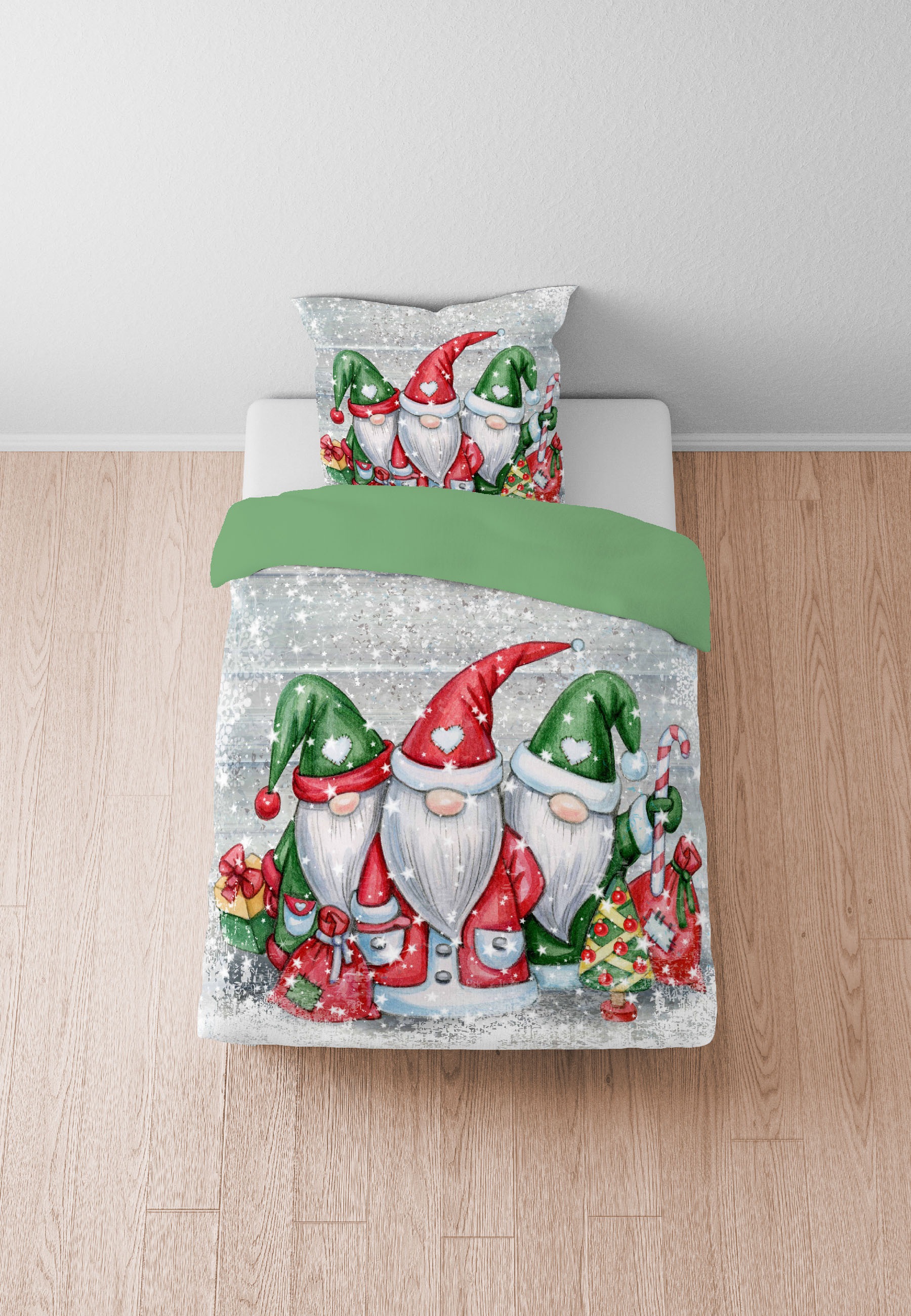 Biberna Wendebettwäsche "0346608" 2 Stk. wohlig warm + weich, pflegeleicht, günstig online kaufen