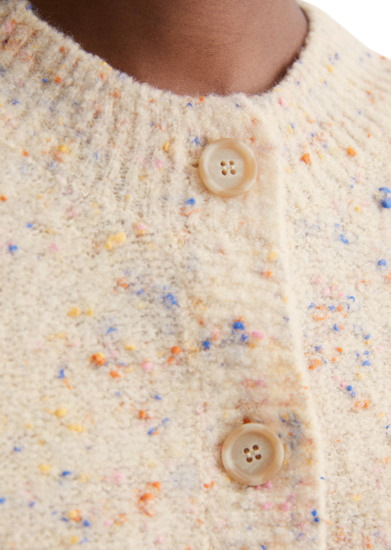 Marc O'Polo DENIM Cardigan, in Boucle-Form