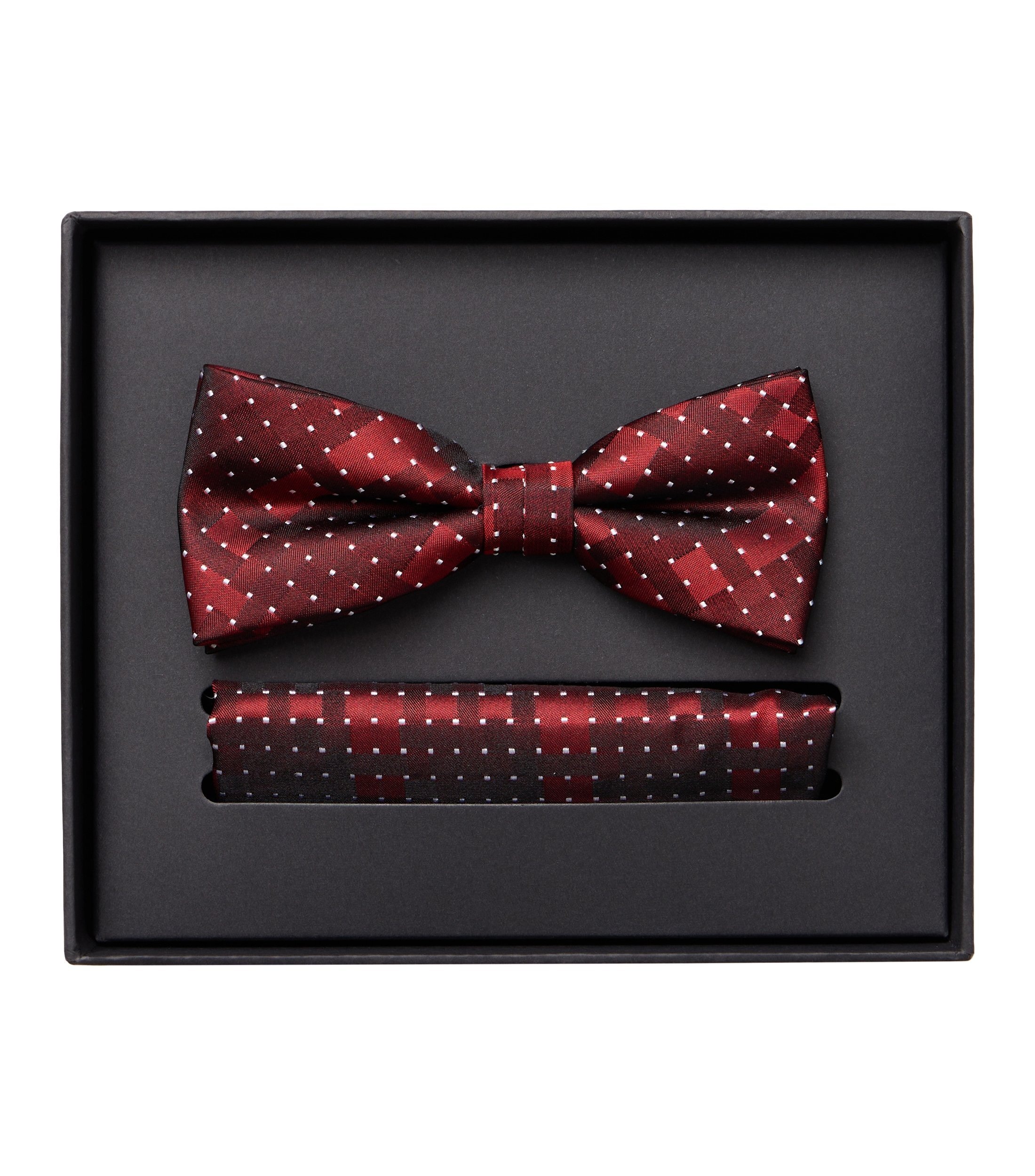 VENTI Herren Fliege "VENTI Accessoires gemustert"rot, 100% Seide, Fliegen