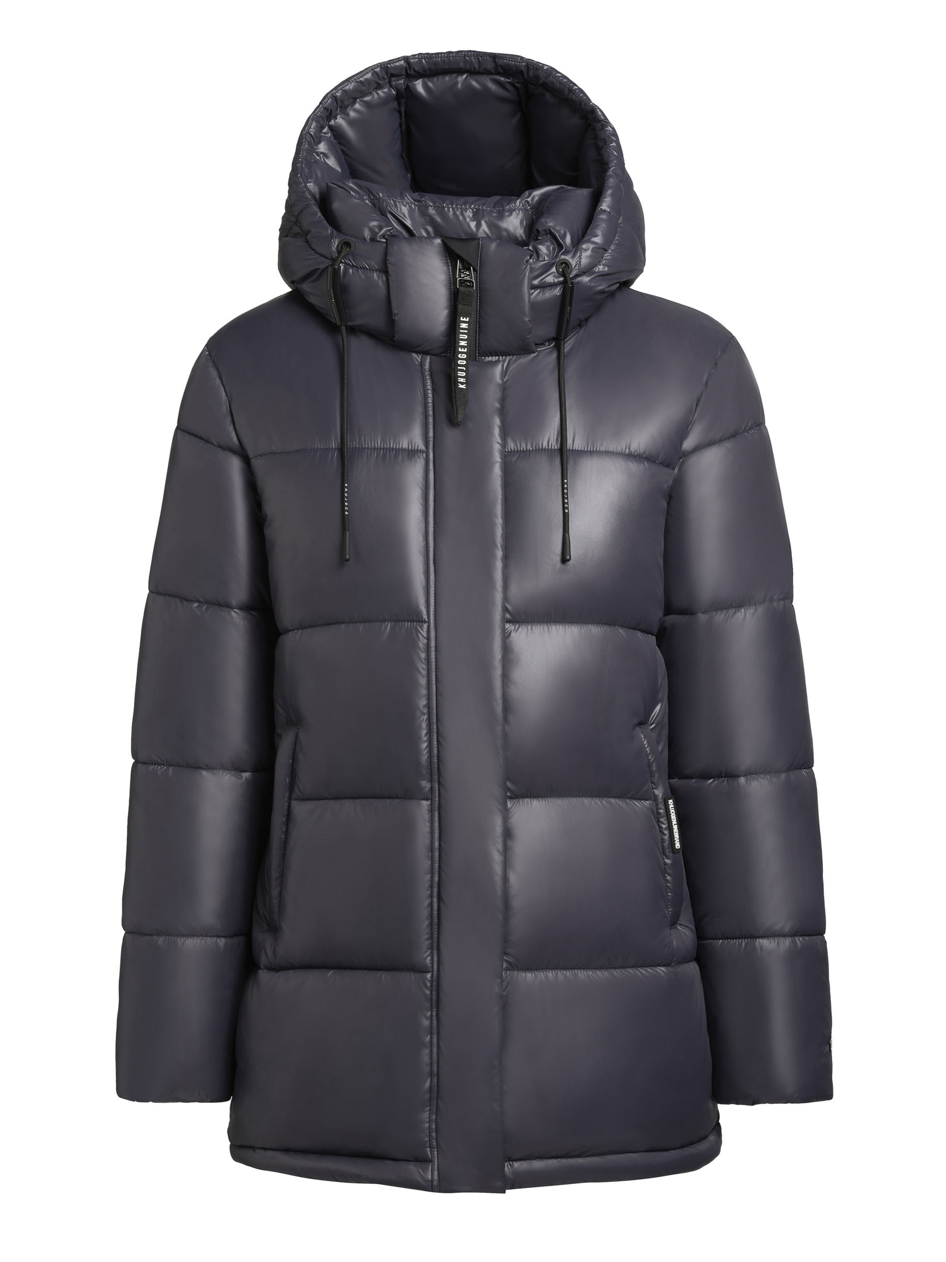 khujo Steppjacke »WORD3 SATIN«, mit Kapuze